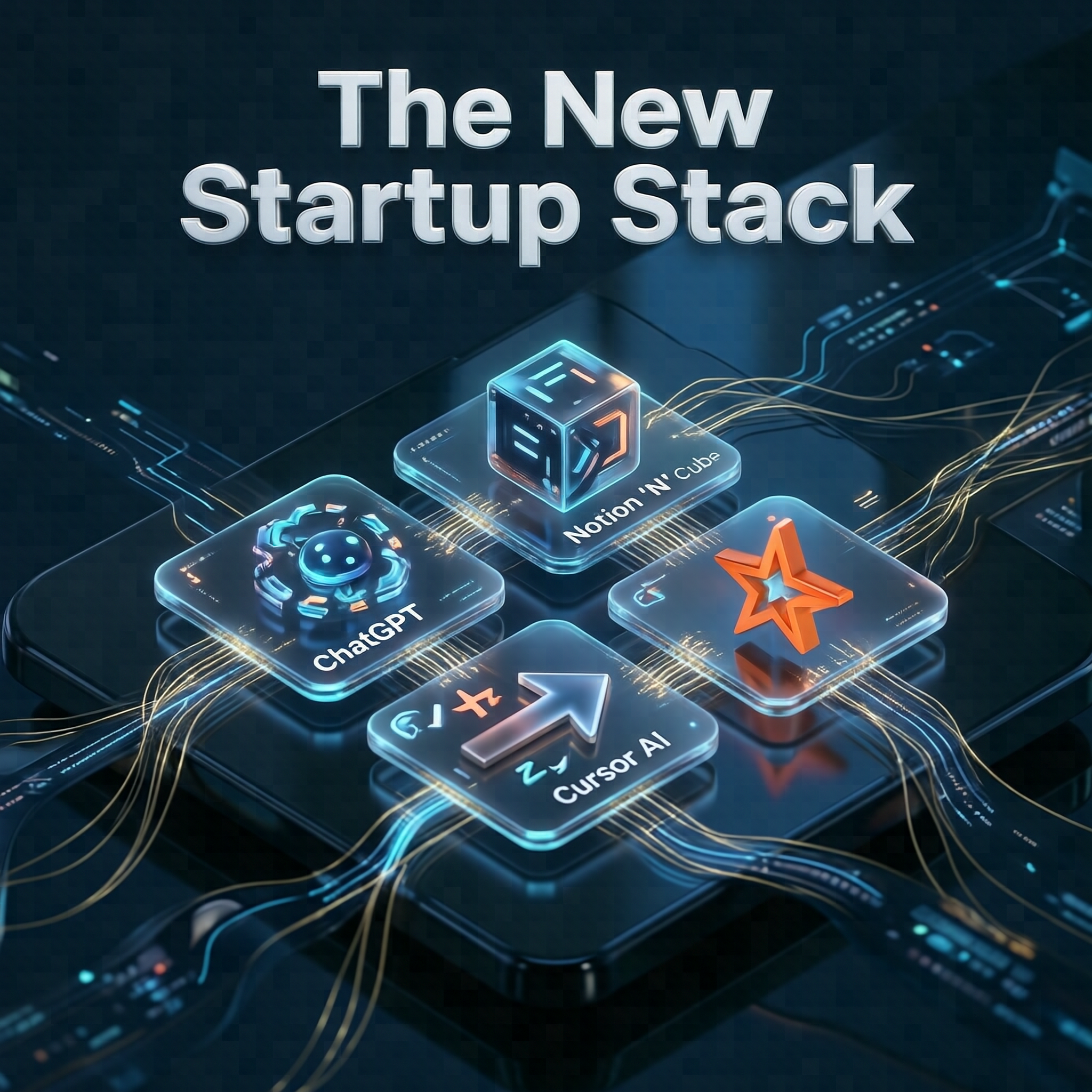 The New Startup Stack: ChatGPT, Notion, Cursor & Zapier