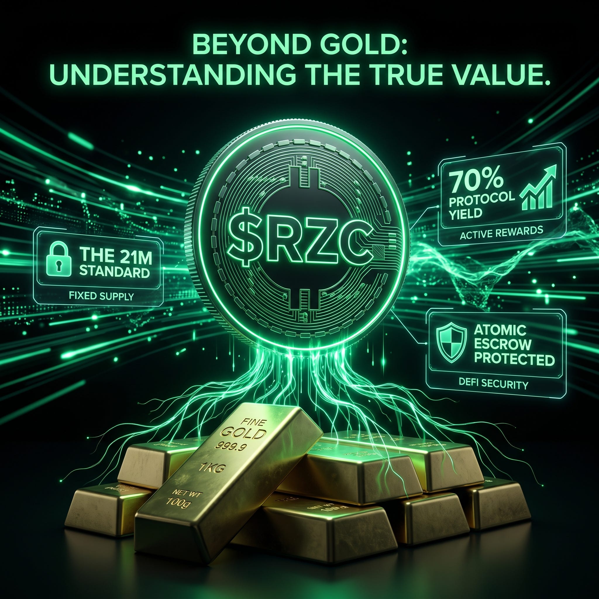 Beyond Gold: Understanding the True Value of the RhizaCore Economy