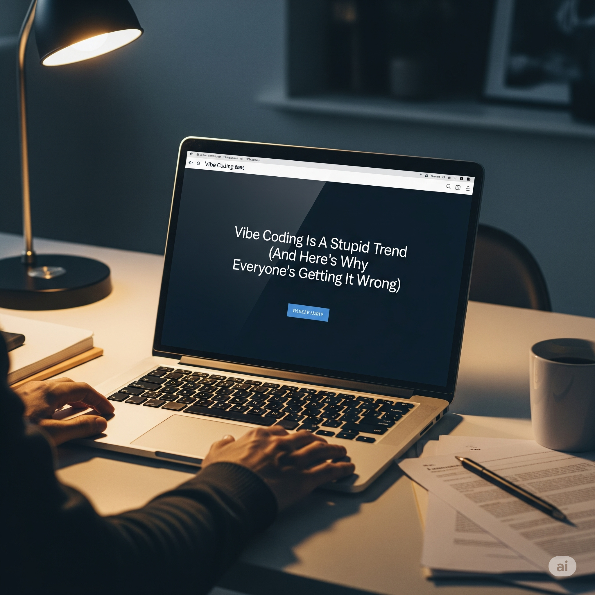 “Vibe Coding” Is A Stupid Trend (And Here’s Why Everyone’s Getting It Wrong)