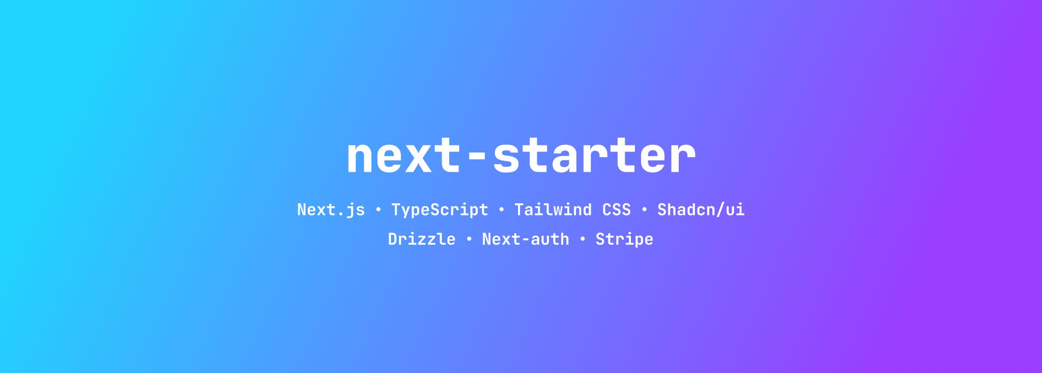 Next.js 16.3.0 starter template