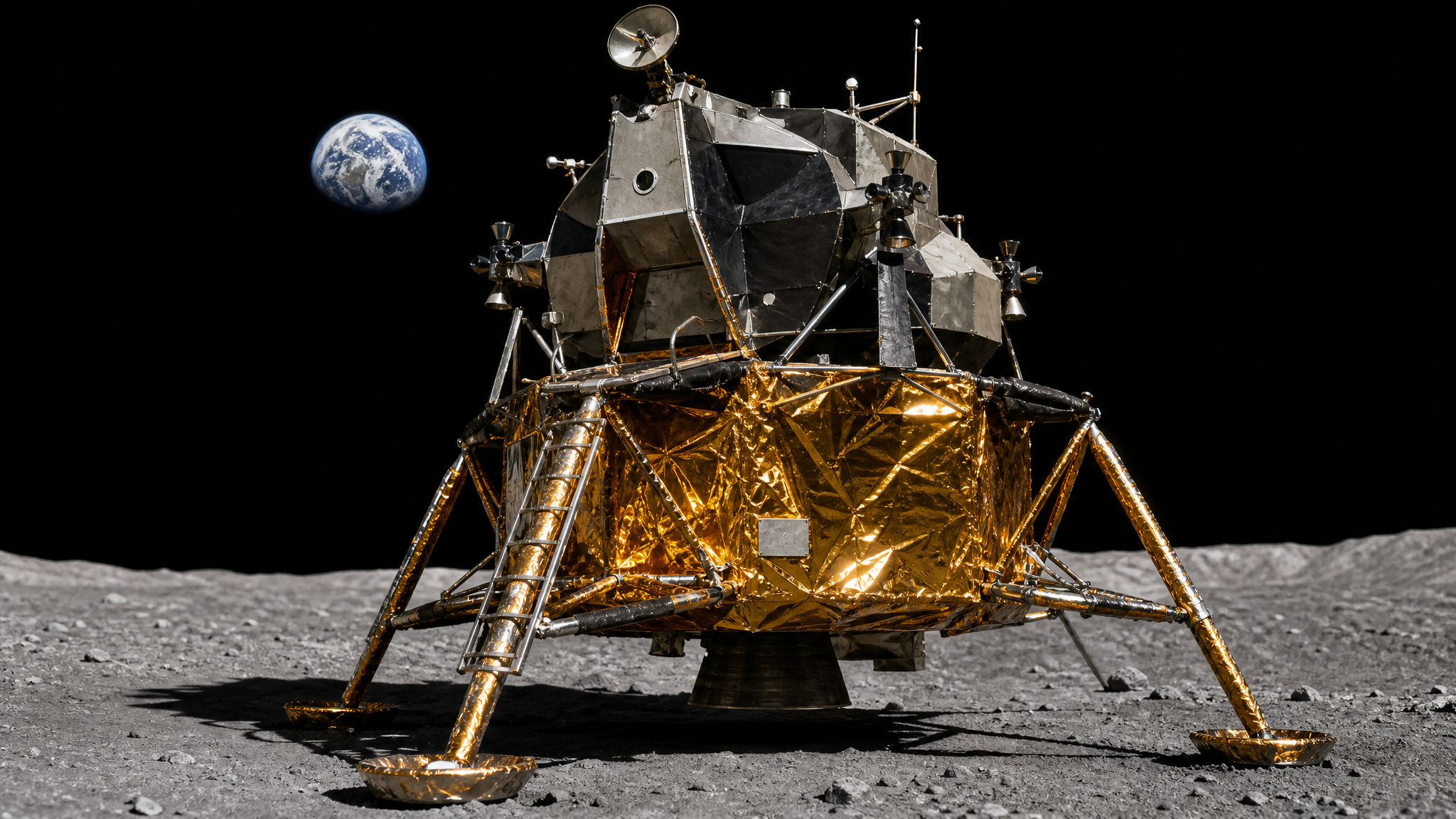 Why Was the Lunar Module Wrapped in Gold-