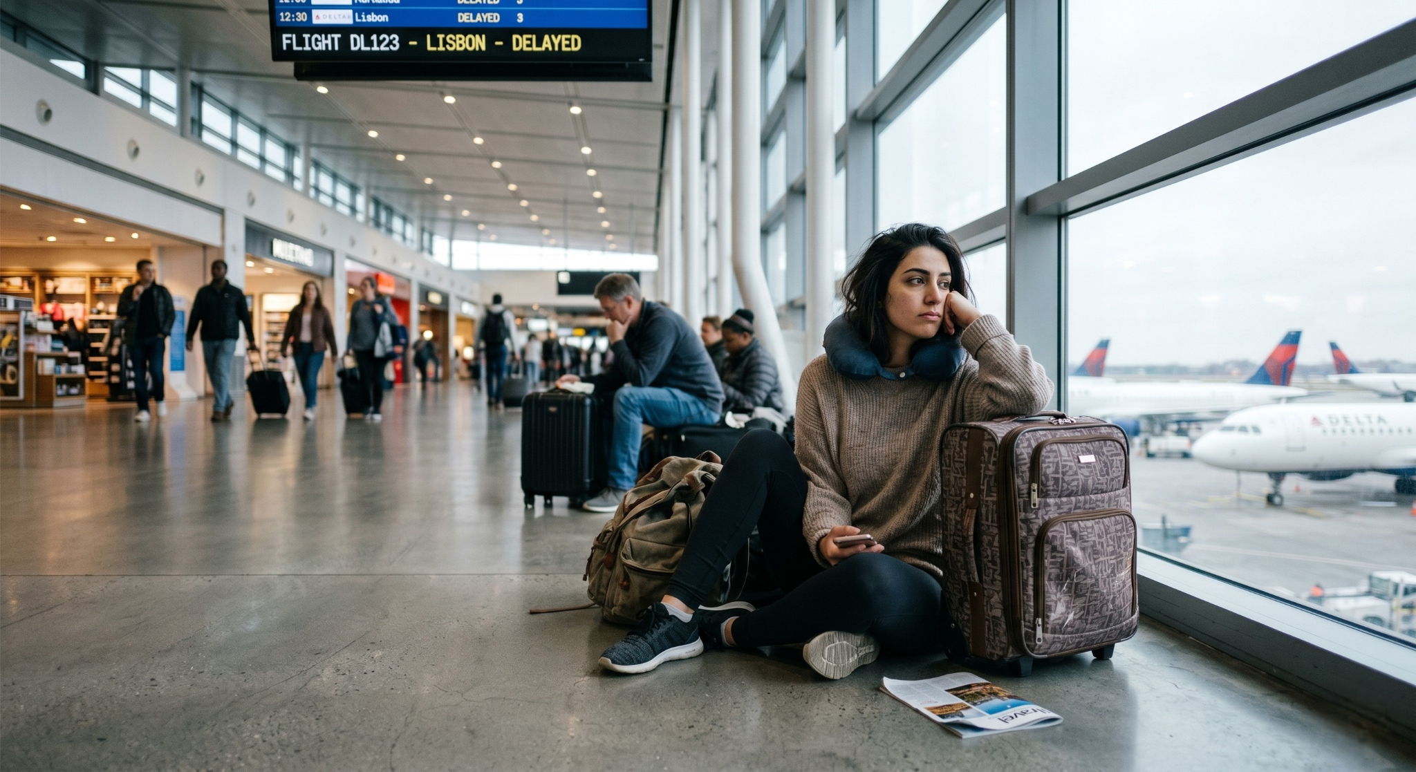 “Your flight gets delayed… airlines stay silent… but your money should