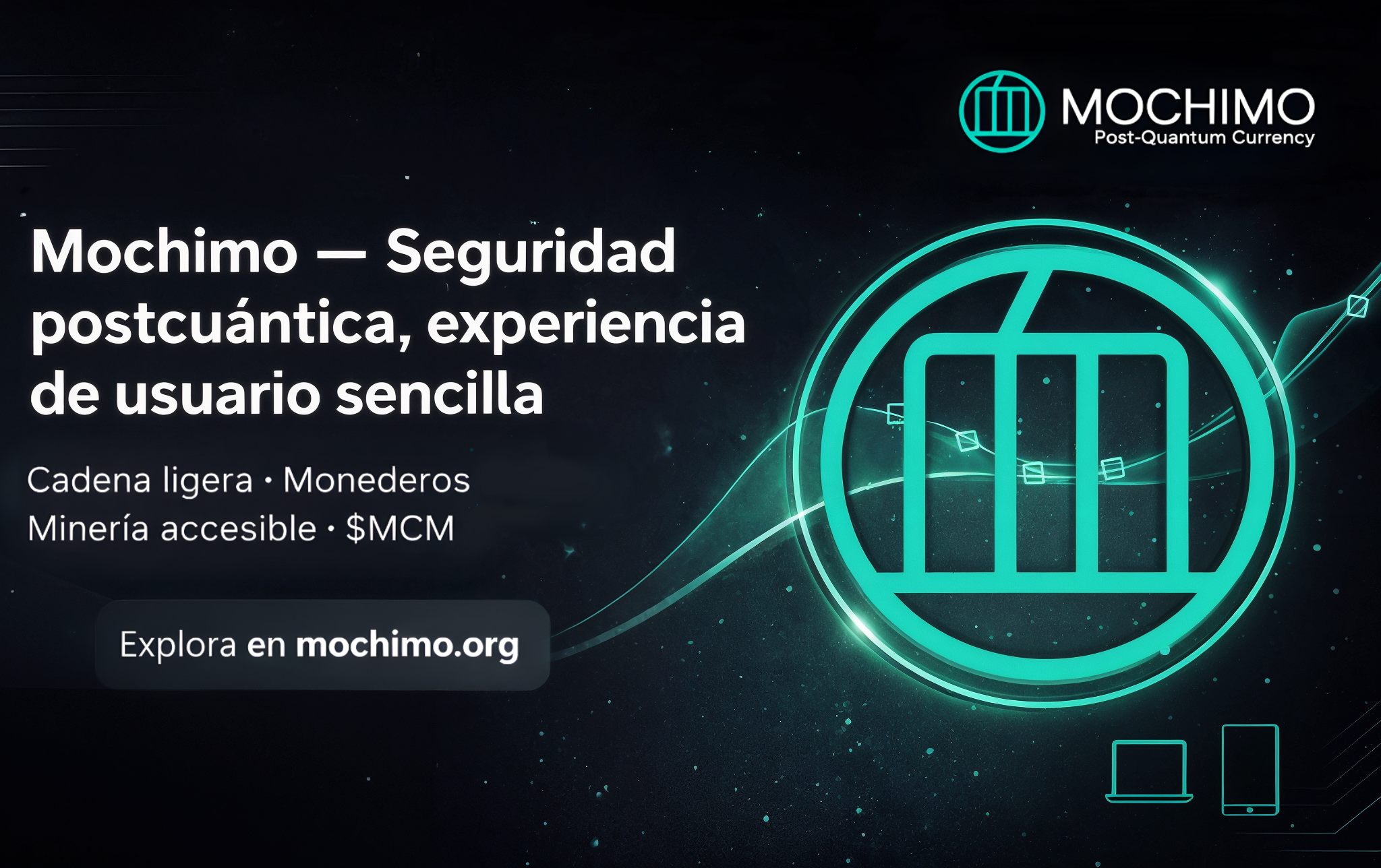 Mochimo: una criptomoneda post‑cuántica que cualquiera puede usar
