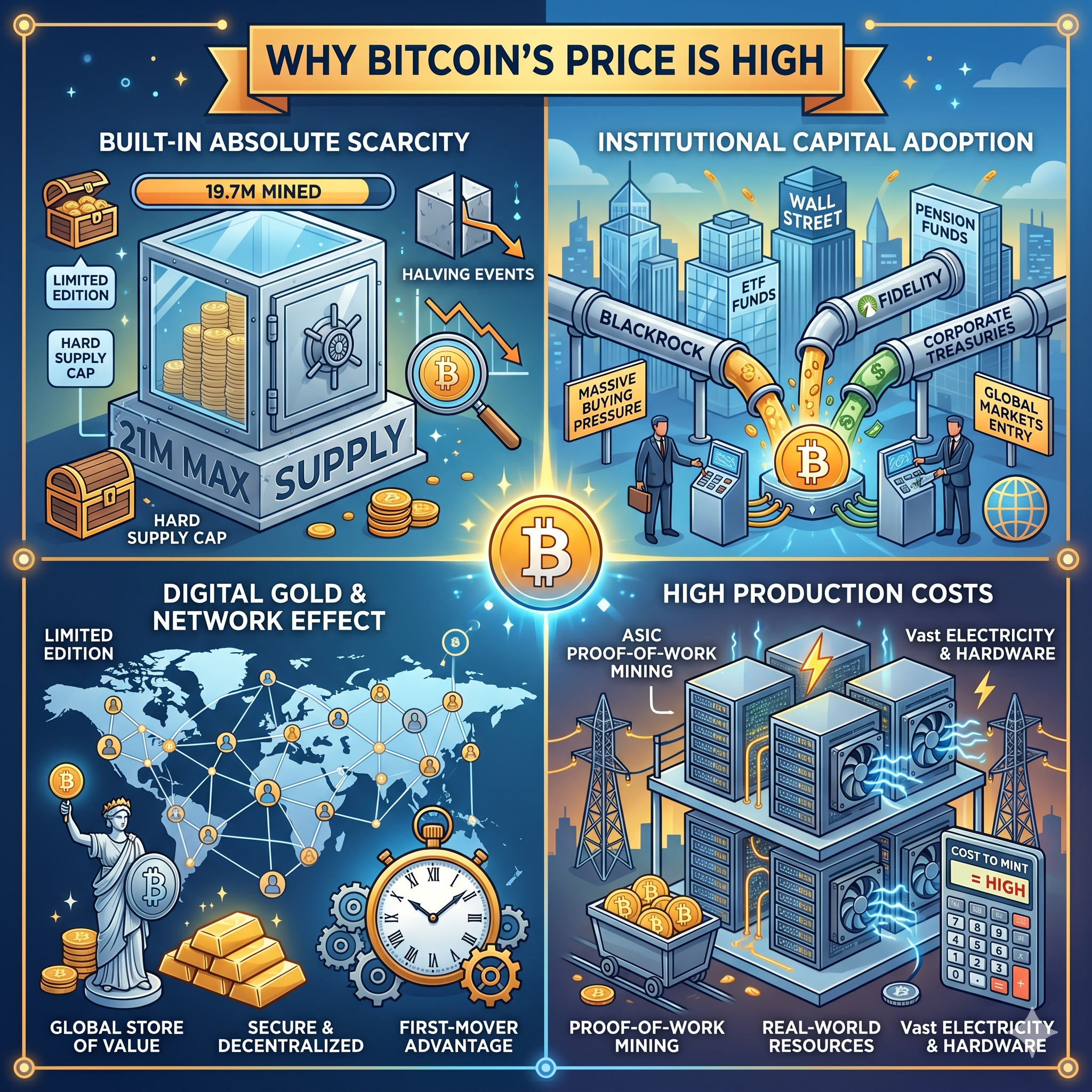 Digital Gold or Code-Driven Certainty? Why Bitcoin’s Price Tag Is So High