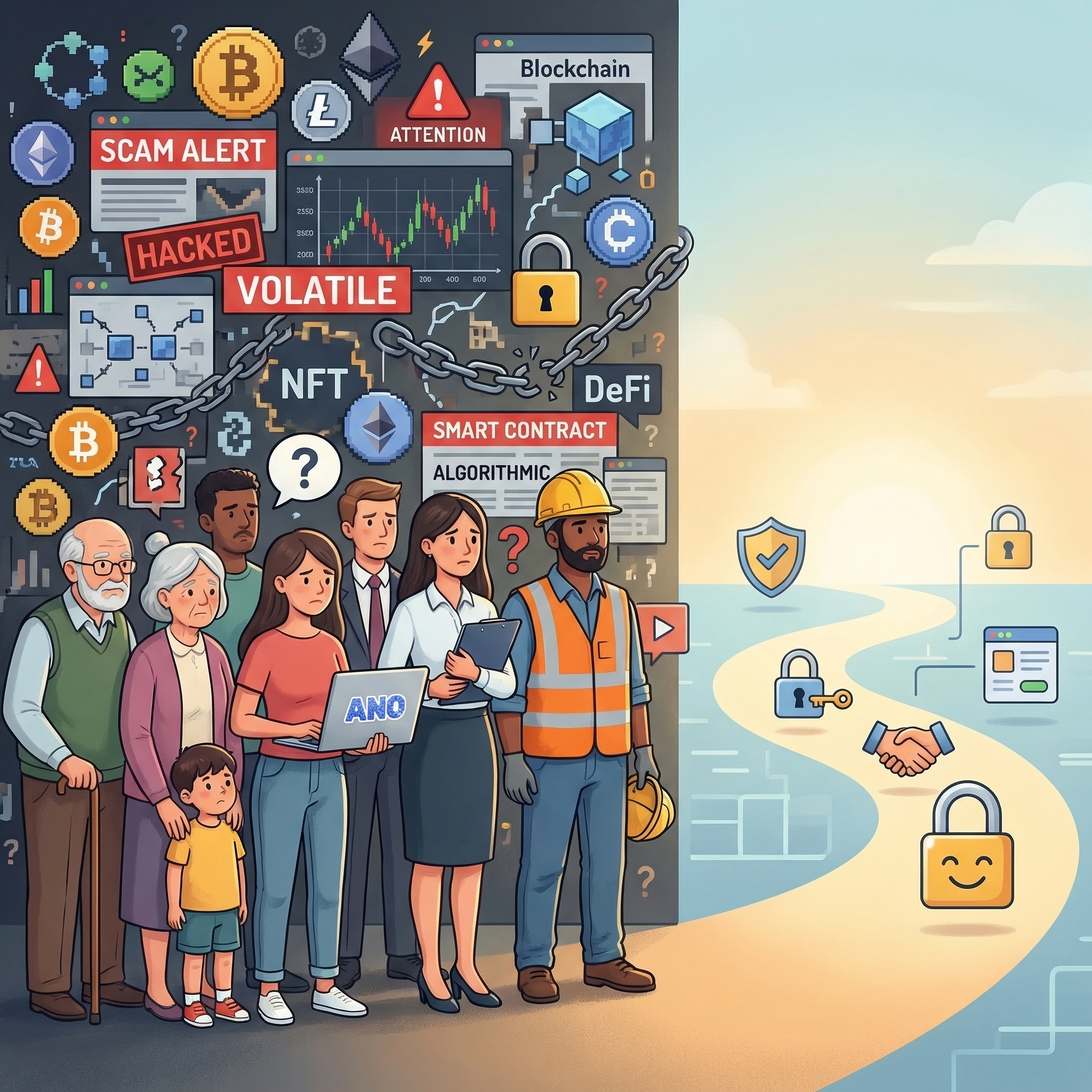 Why Common People Still Fear Blockchain