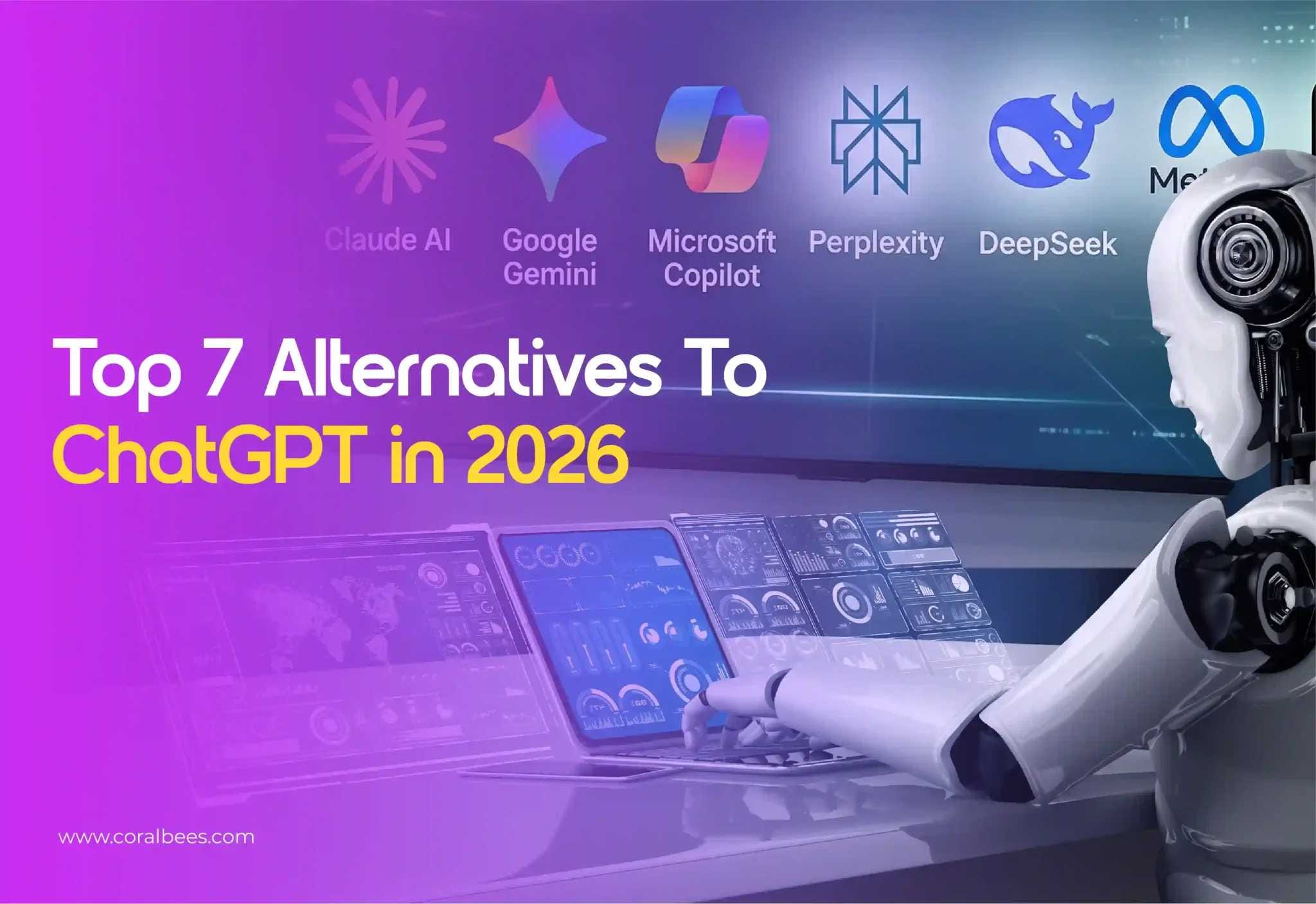 Top 7 Alternatives To ChatGPT in 2026