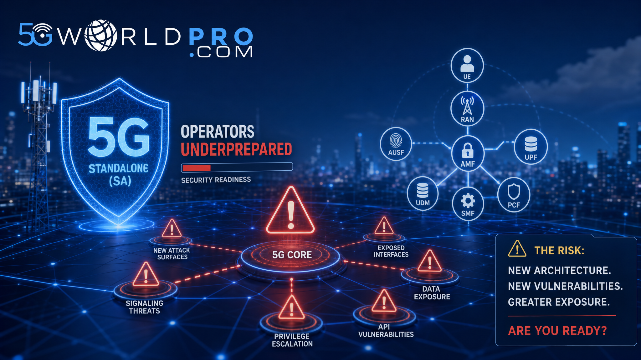 5G Security: Why Most Operators Are Underprepared for the Threats Standalone Architecture…