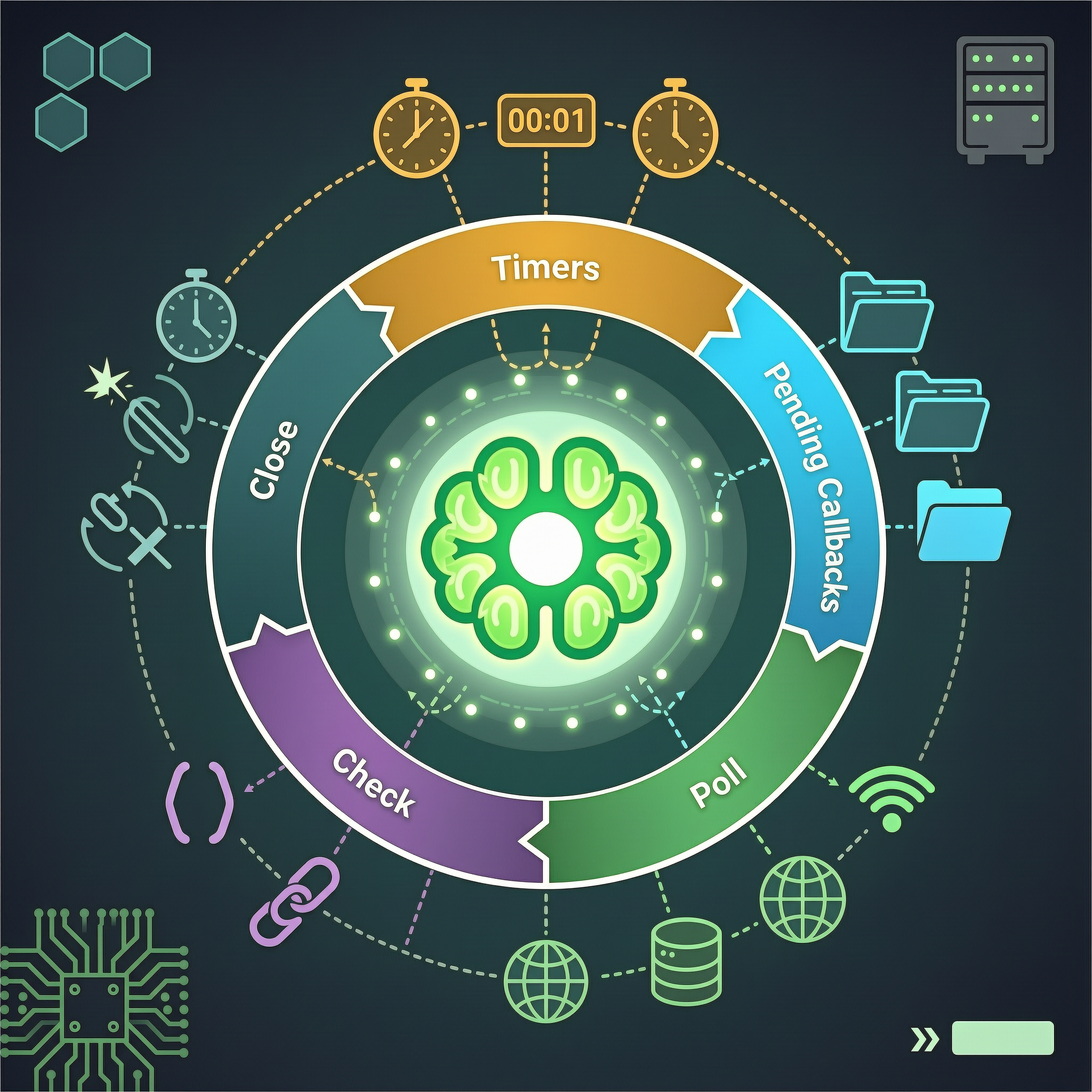 Understanding the Node.js Event Loop Phases (Simple Guide)