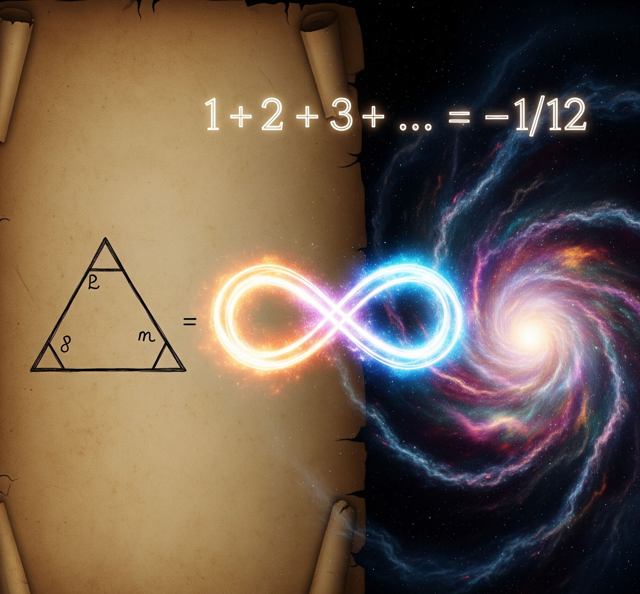 How a Square Led to Infinity: From Pythagoras to Ramanujan