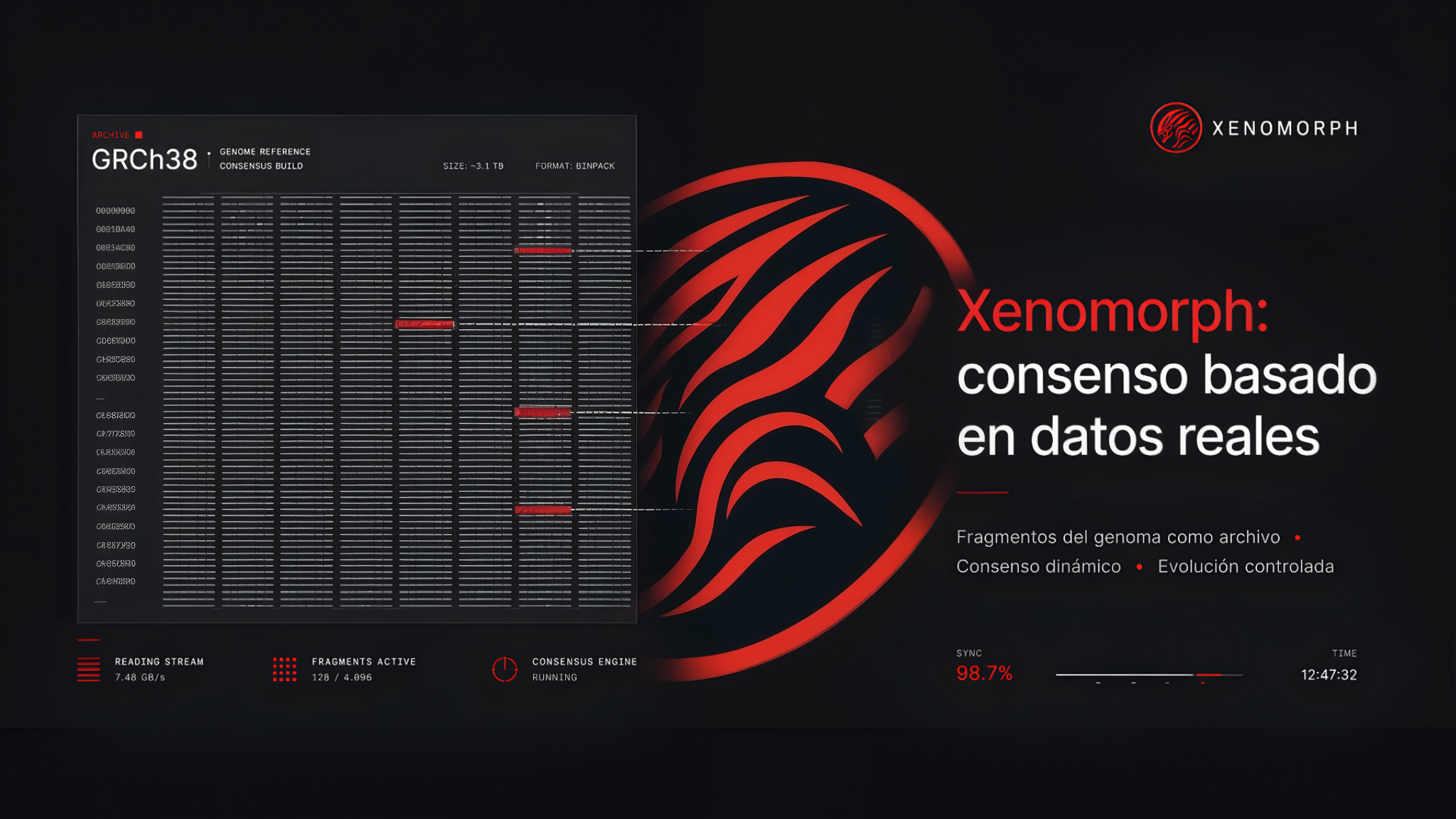 Xenomorph: una blockchain que evoluciona a partir de datos reales