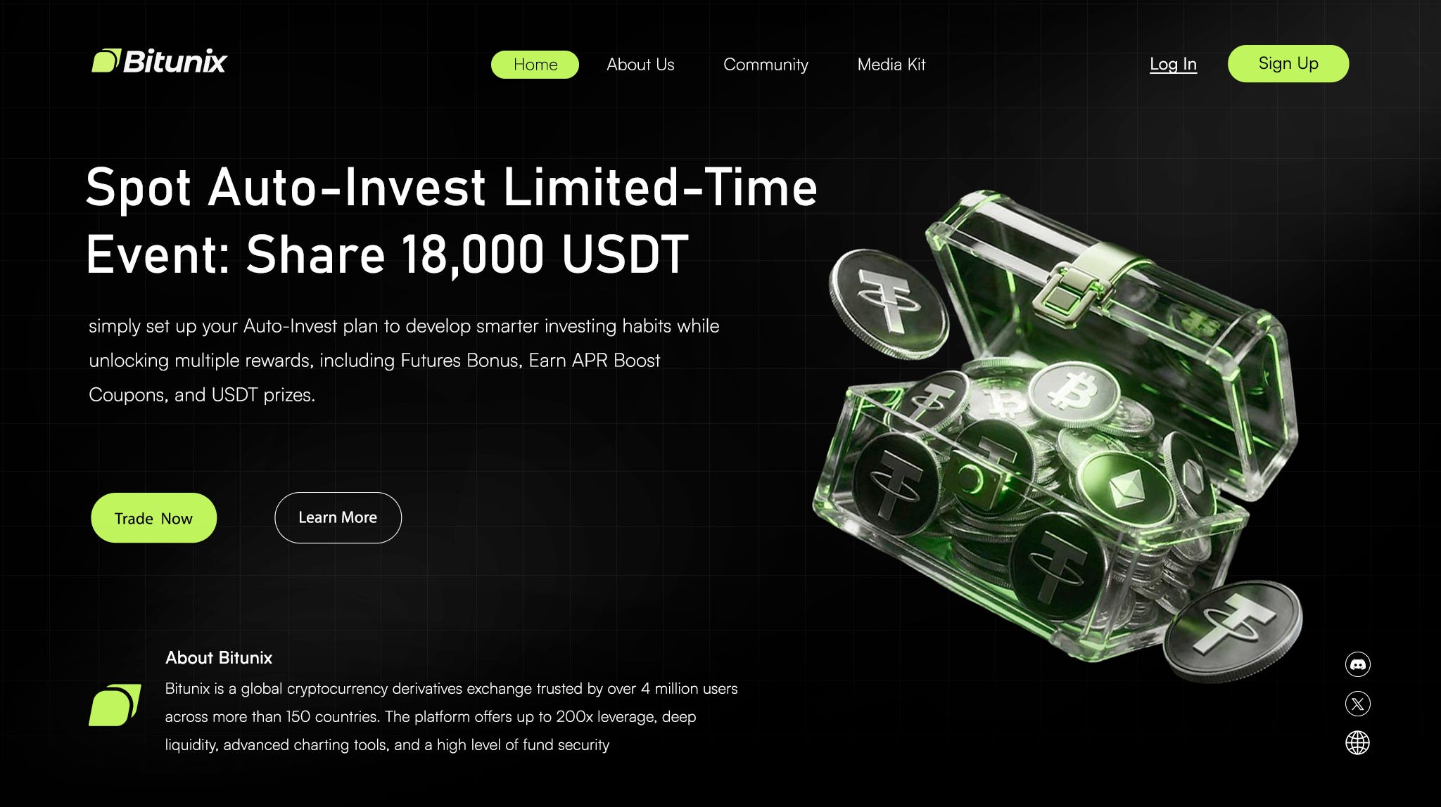 Bitunix Gives Away 18,000 USDT: How to Earn with Auto-Invest in 2026