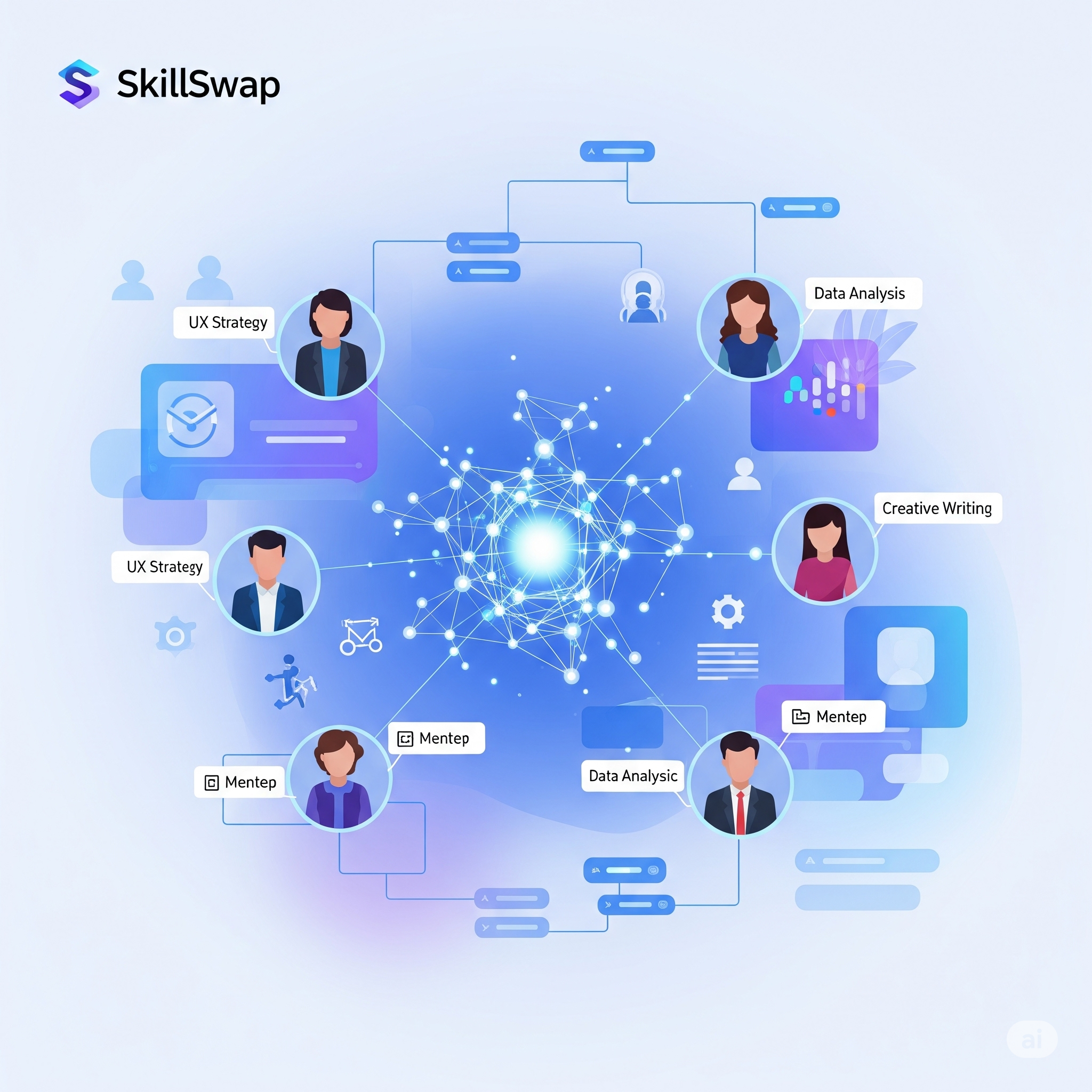 The Algorithm of Growth: How SkillSwap’s AI Fuels Personalized Mentorship Connections