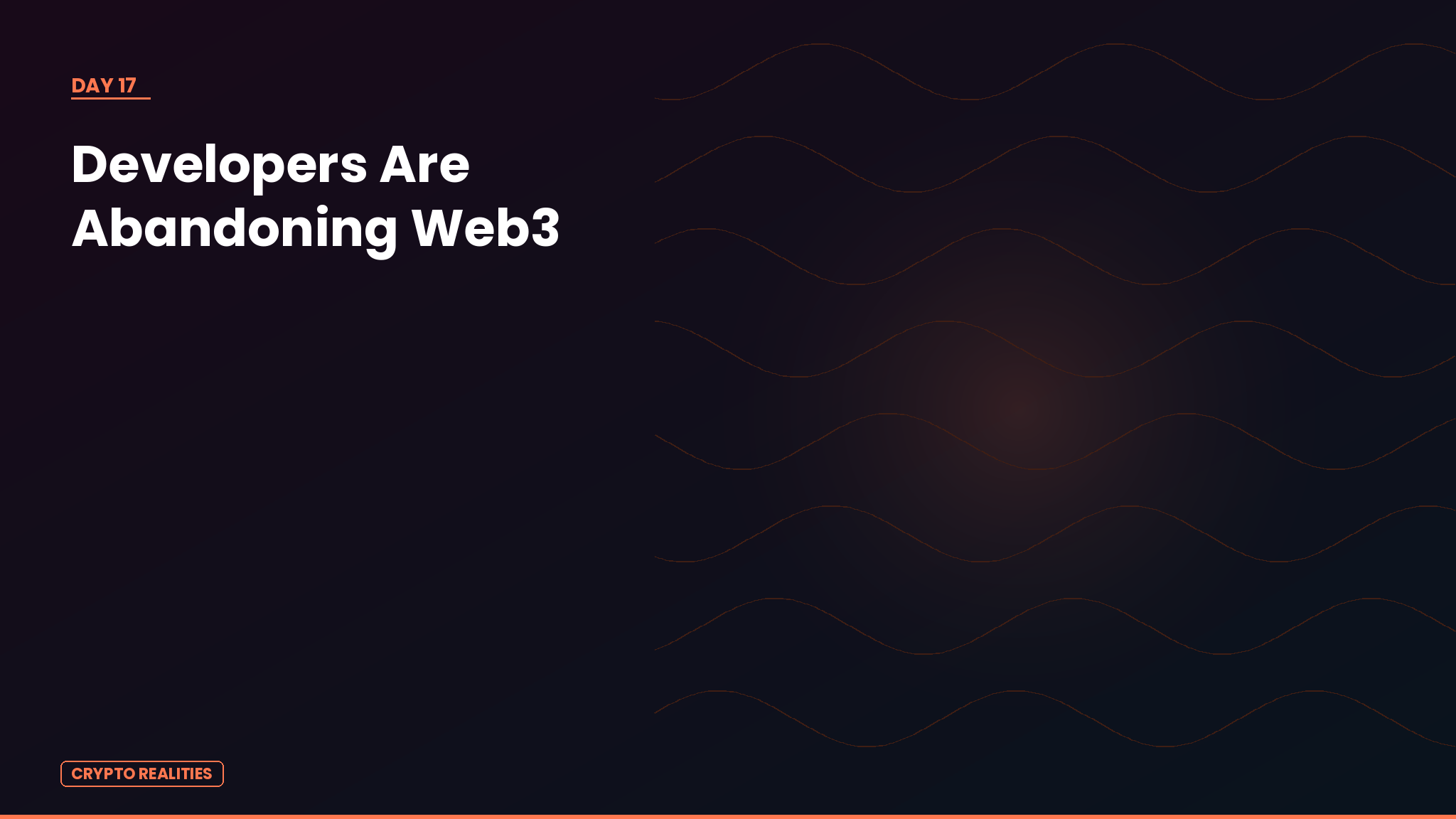 Why Developers Are Abandoning Web3