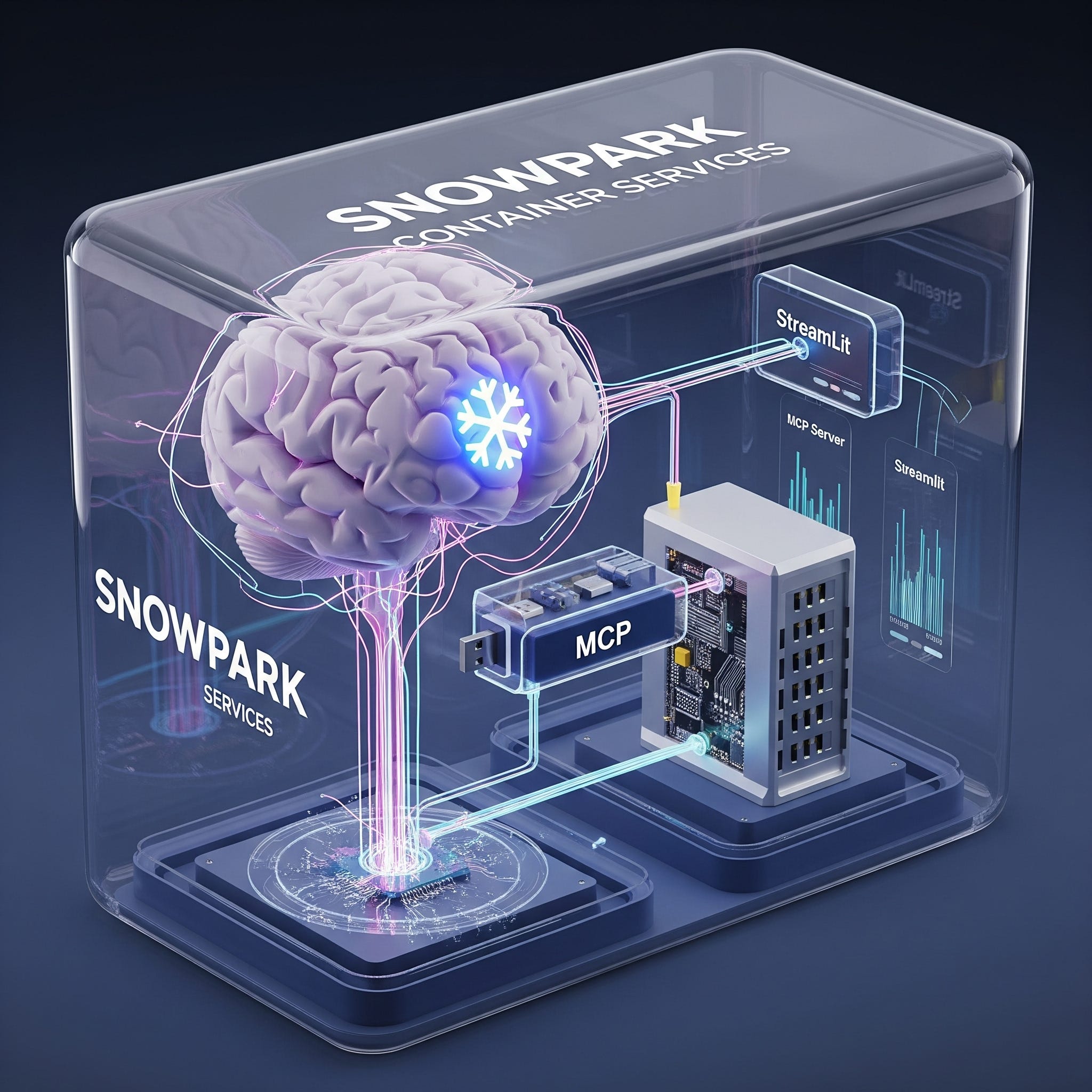 Full Circle AI: Running a Complete MCP Stack on Snowflake ❄️