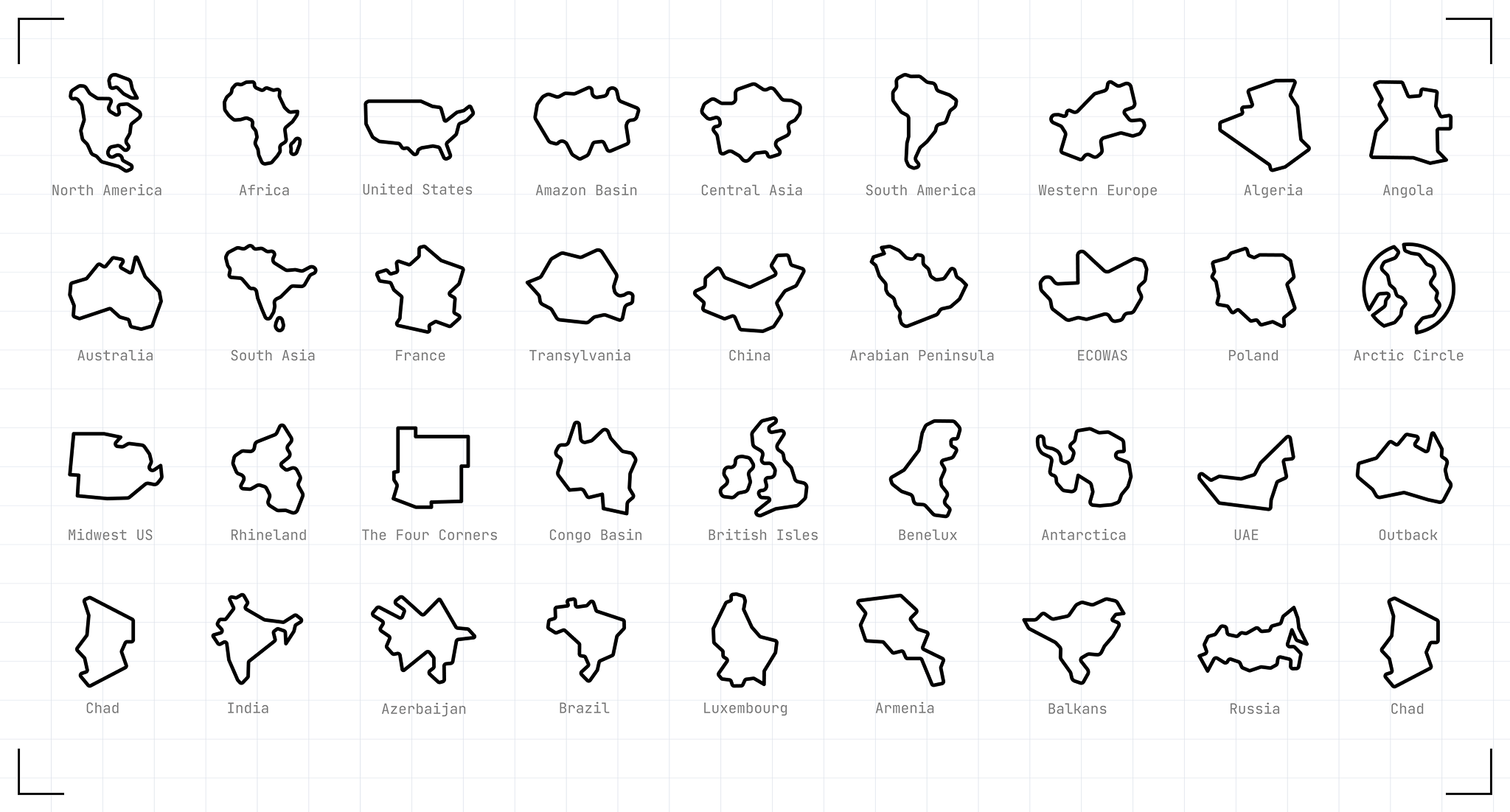 Introducing GeoIcons: geographic map icons for the web
