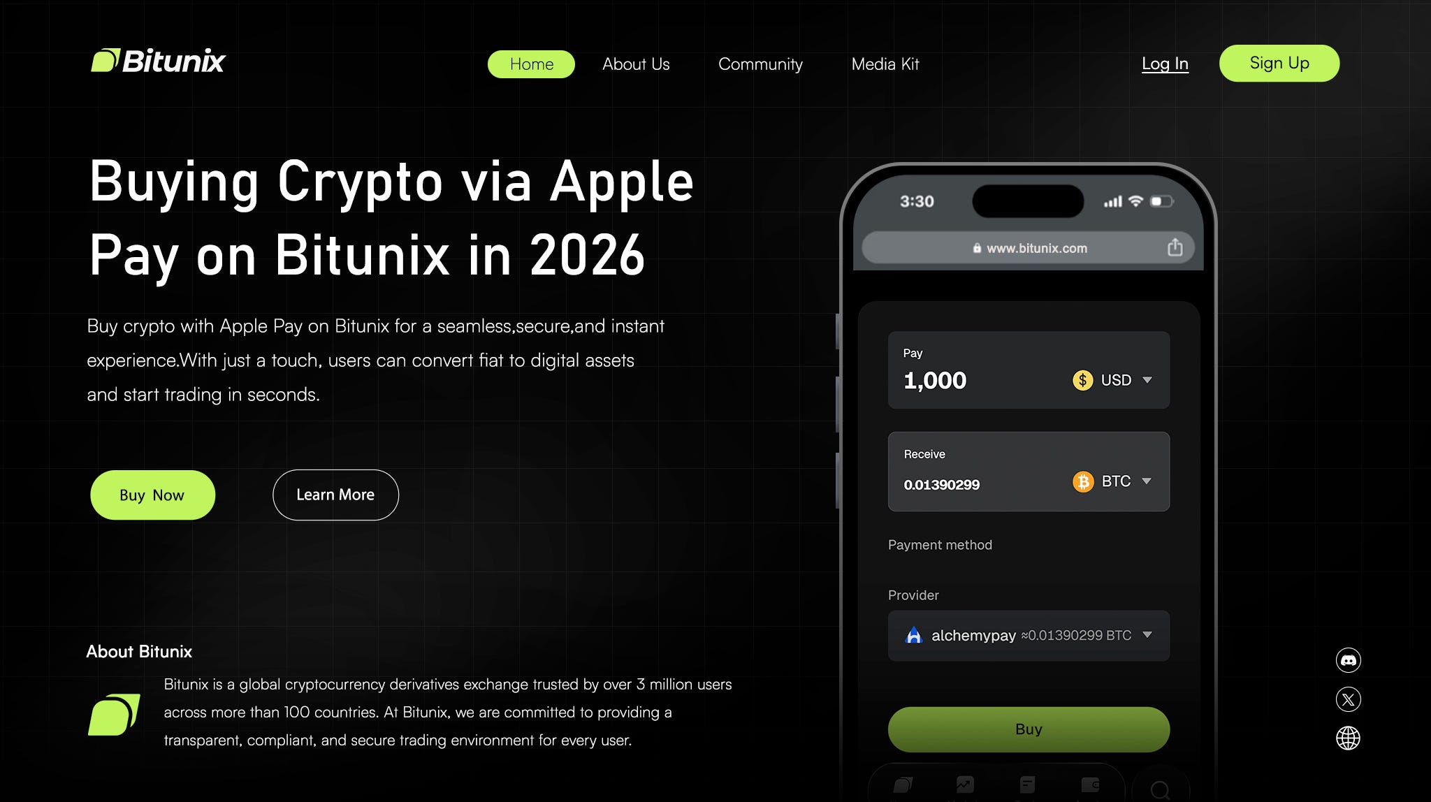 Buying cryptocurrency via Apple Pay on Bitunix in 2026: simple, fast, and secure