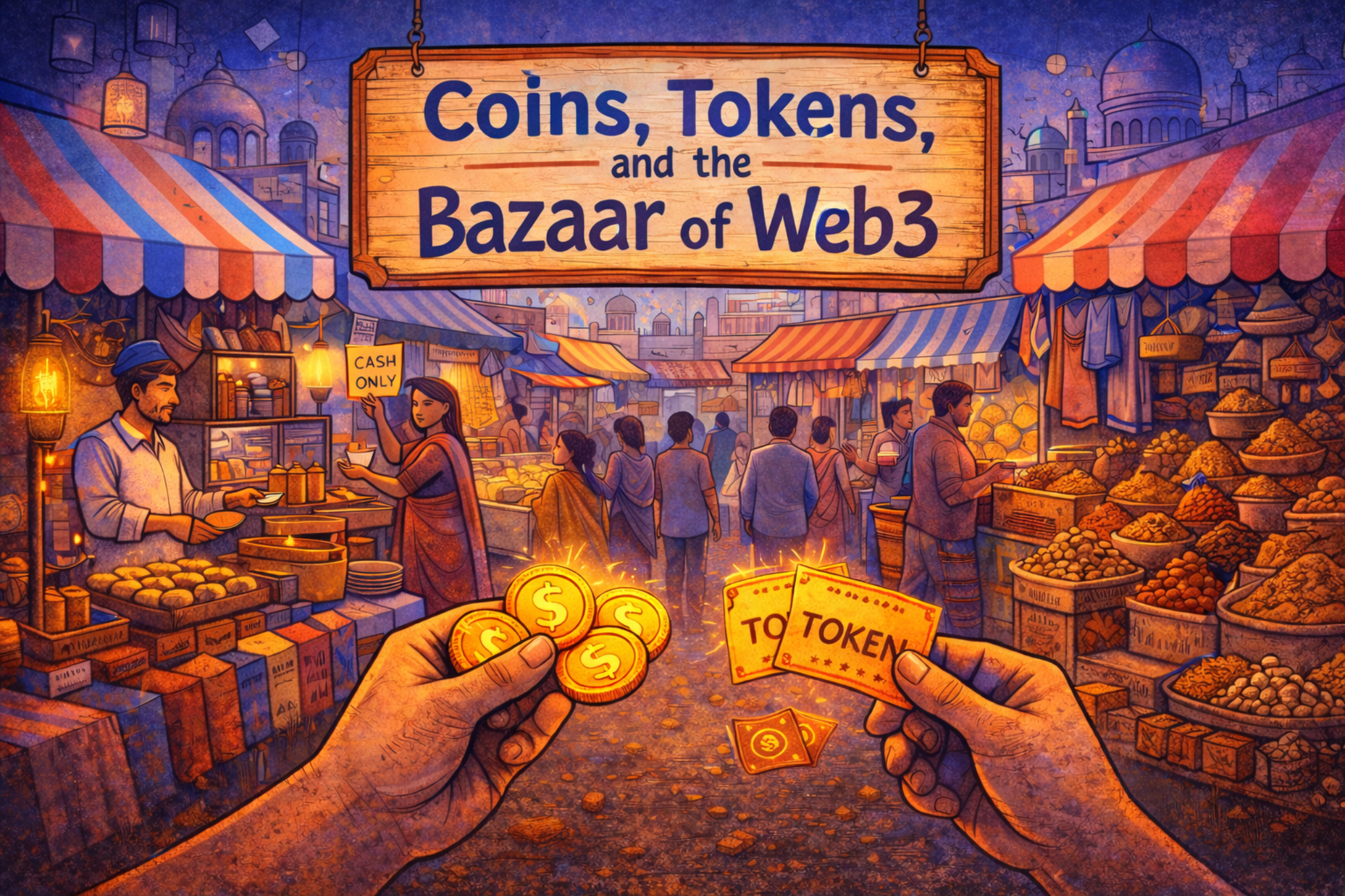 Coins, Token and the Bazaar of Web3