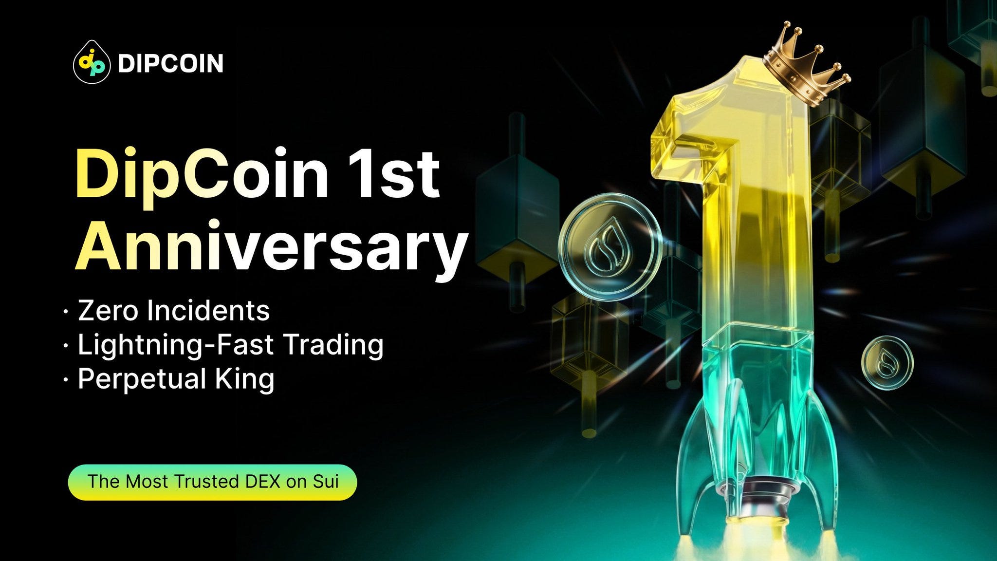 DipCoin’s First Year on Sui
