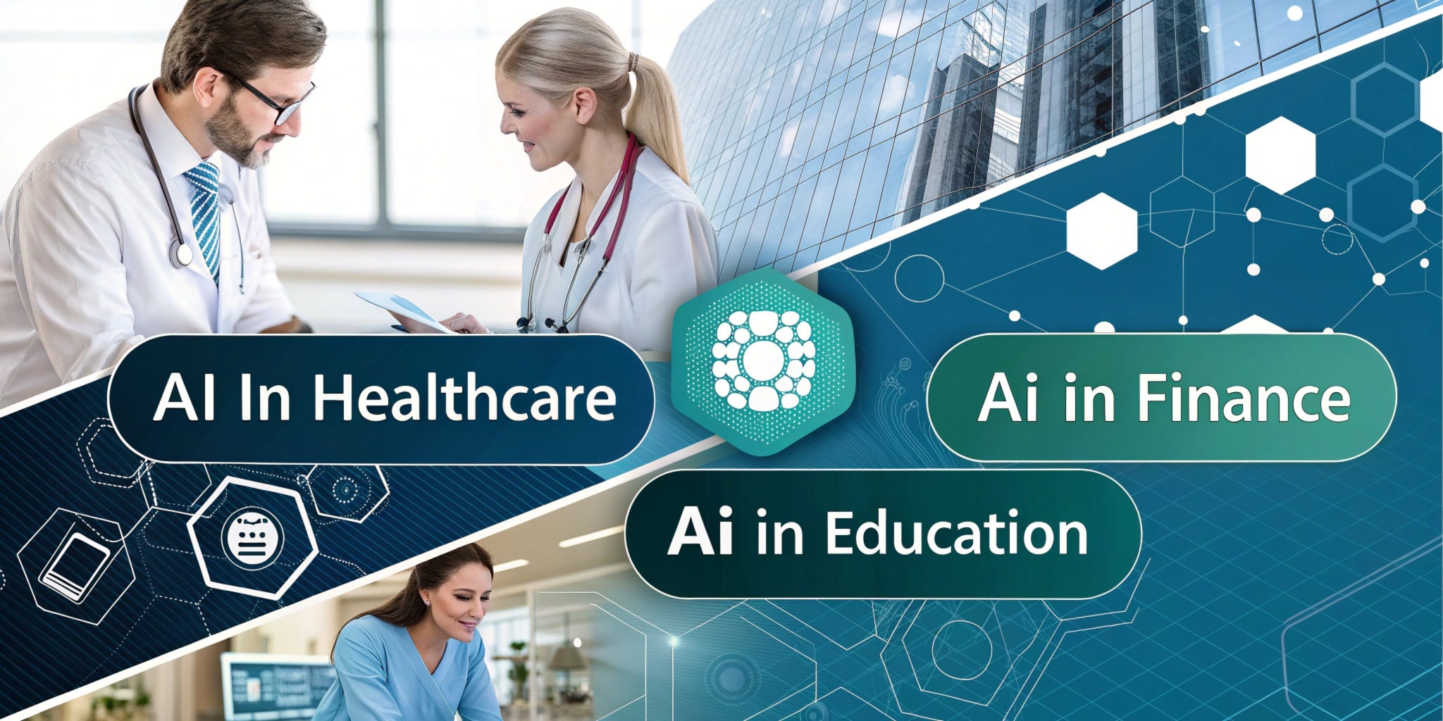 AI in Healthcare, Finance, and Education: Transforming Key Industries for a Smarter Future