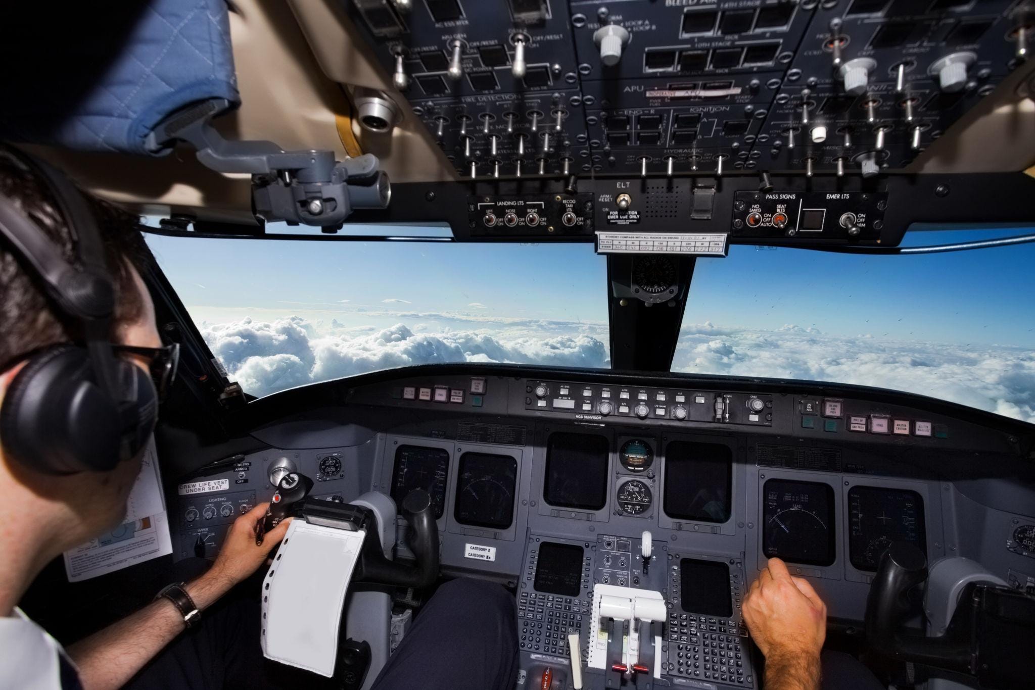 How Do Pilots Navigate Without Seeing the Ground-