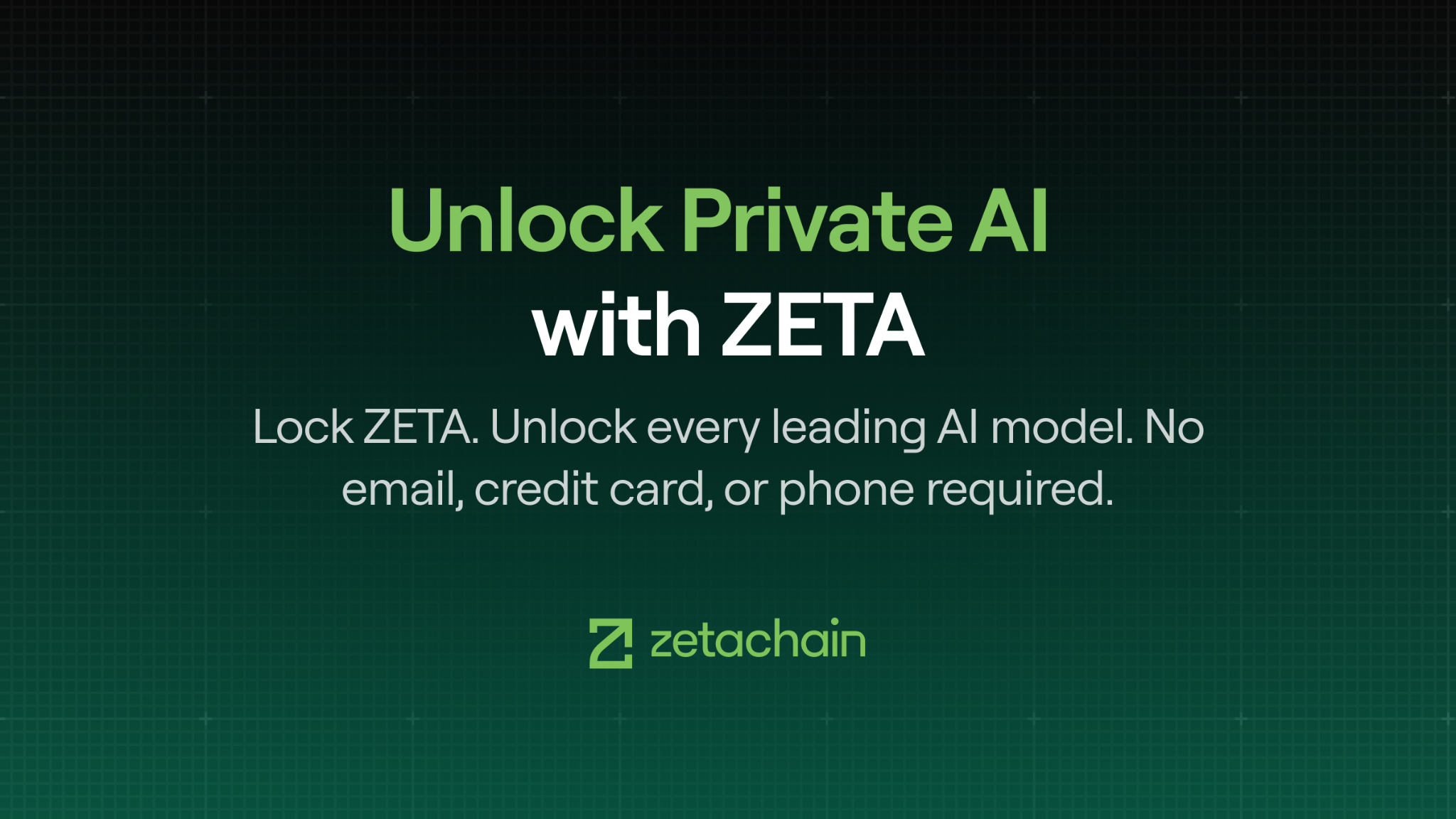 Introducing ZETA Access: Private AI Inference Without Giving Up Your Identity