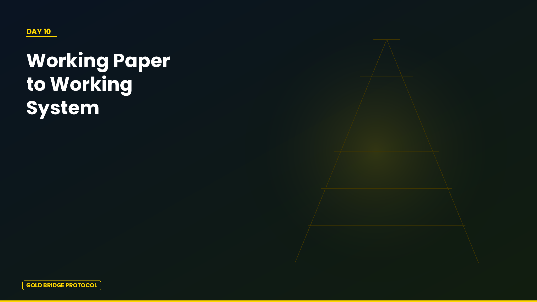 From Working Paper to Working System