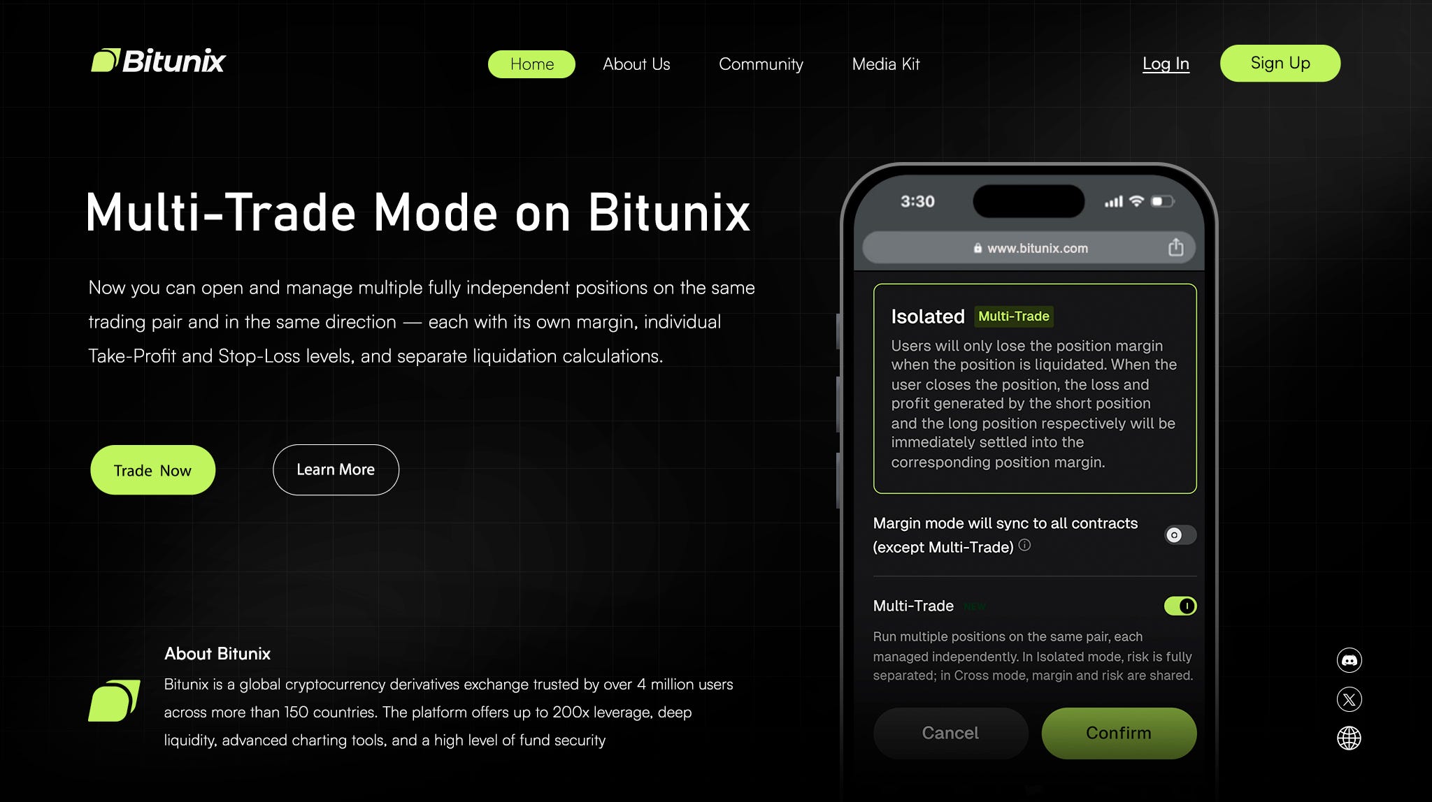 Bitunix Launches Multi-Trade Mode: Hold Multiple Independent Positions on the Same Trading Pair