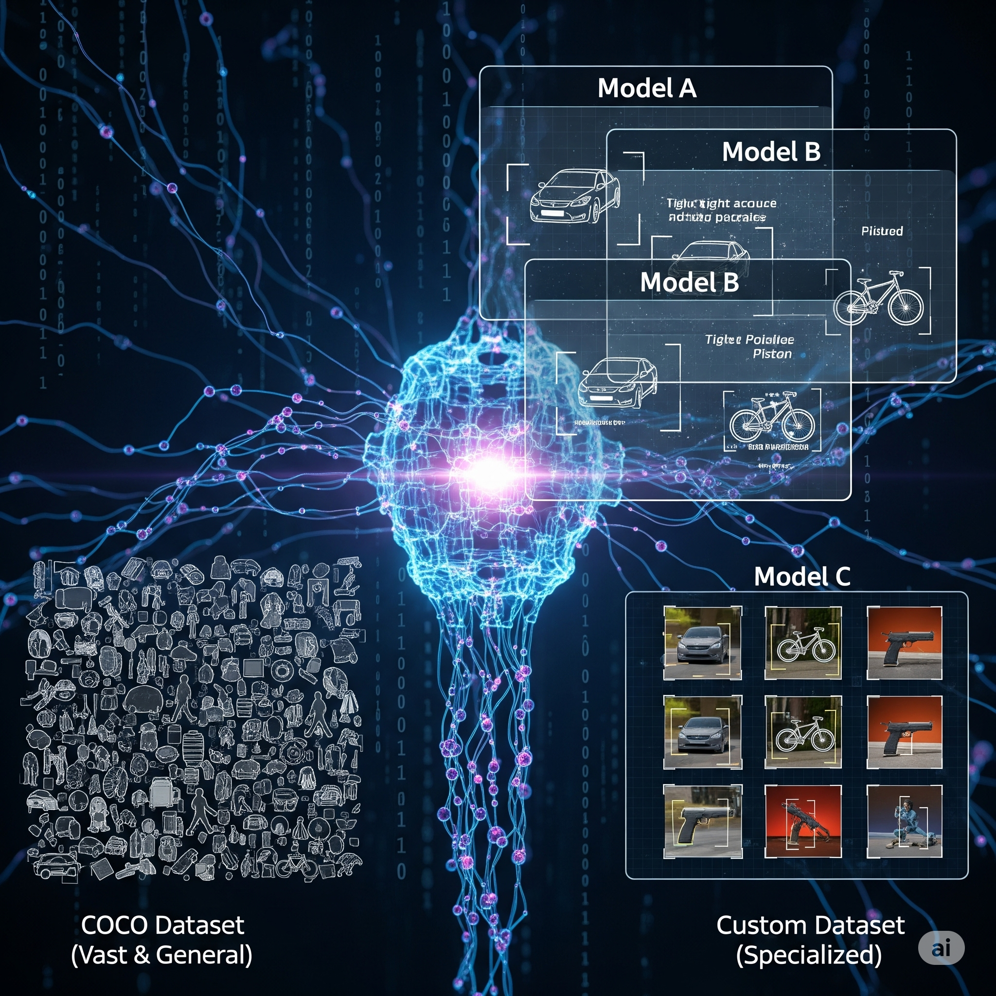 Beyond COCO: Unlocking Specialized Object Recognistion with YOLOv4 and Custom Models