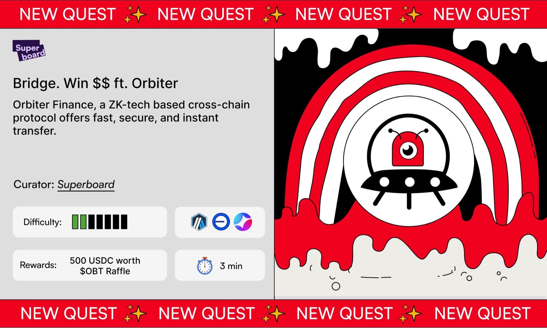 Bridge, Win, and Explore: Orbiter Finance Powers the New Superboard Quest