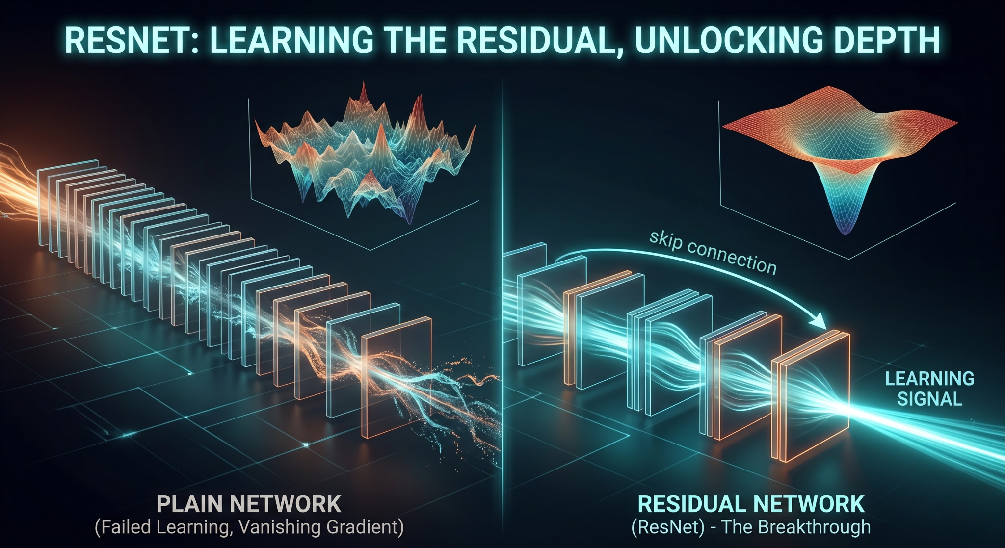 The One Mathematical Trick That Broke the 20-Layer Barrier