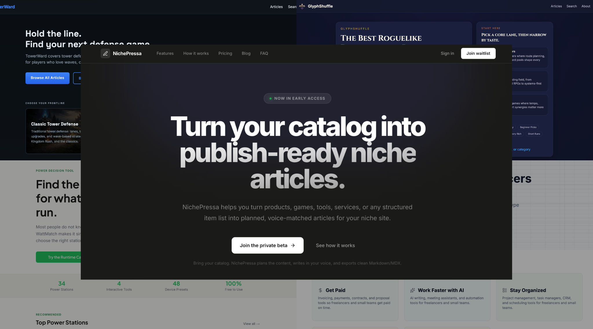 I Built a Private Tool to Manage My Niche Sites. Now I’m Letting 5 People Use It.