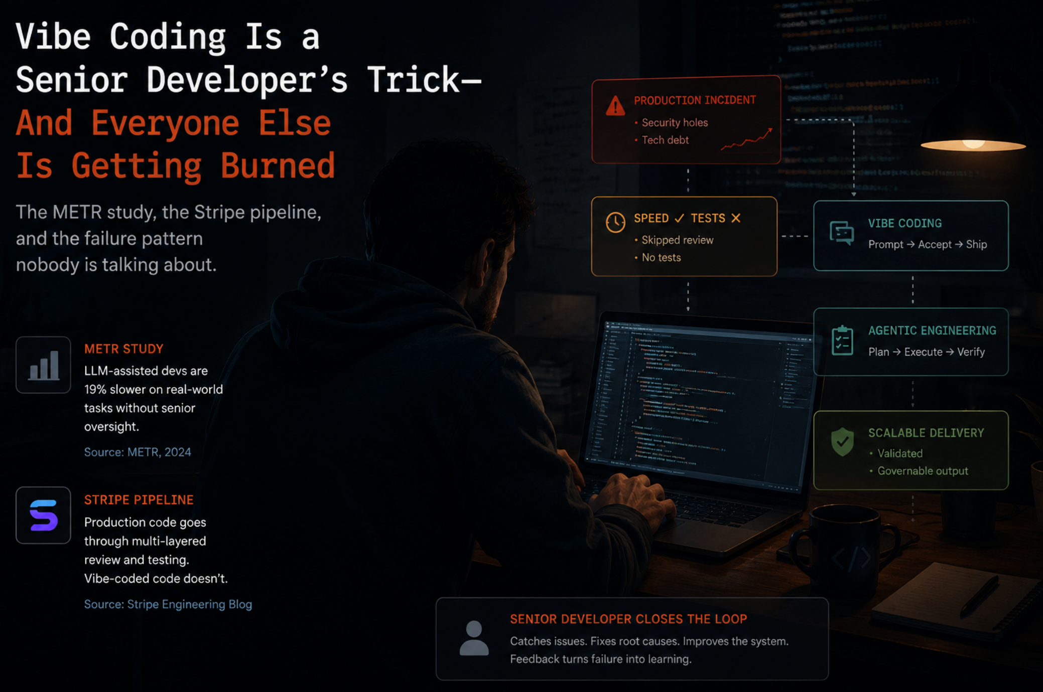 Vibe Coding Is a Senior Developer’s Trick — And Everyone Else Is Getting Burned