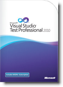 Microsoft Visual Studio Test Professional 2010 Box