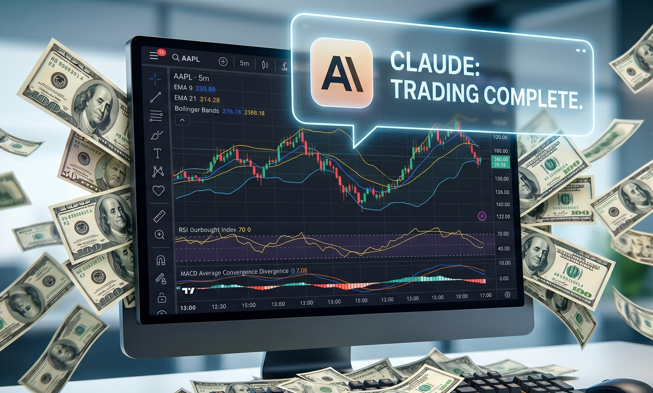 I Hooked Claude Up to the Stock Market (And Here is the Full Python Code)
