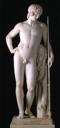 Sculpture of Adonis