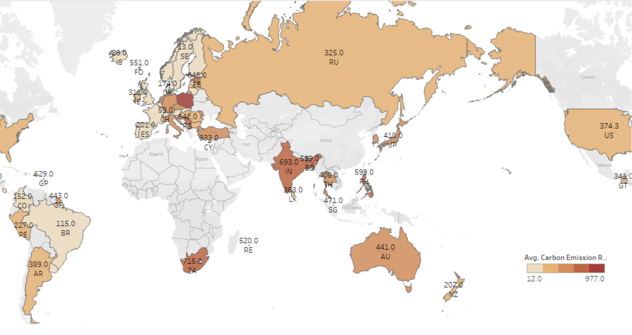 Global Trends in GPU Rental Pricing and Carbon Footprint