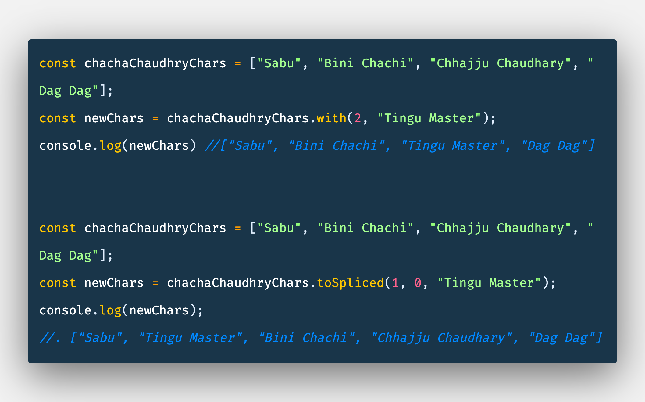 JavaScript Array Enhancement: Simplified Copy with new prototype Methods