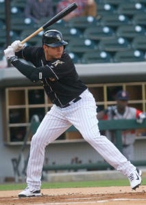 Avisail Garcia appeared in 13 games for the Knights this season. (photo credit: Amy Gray). 