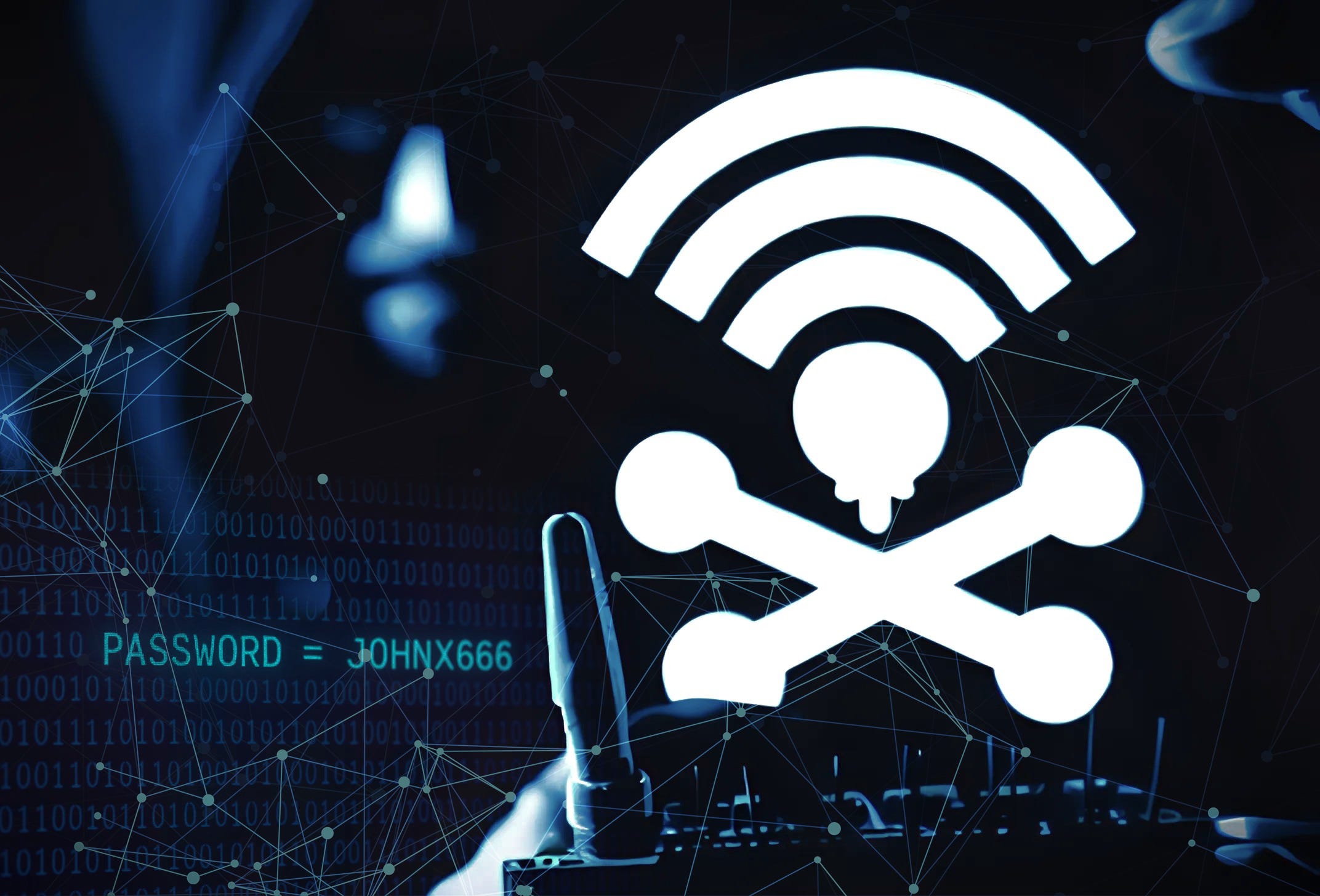 Just Connect This Wi-Fi, Your Account Will be Mine!
