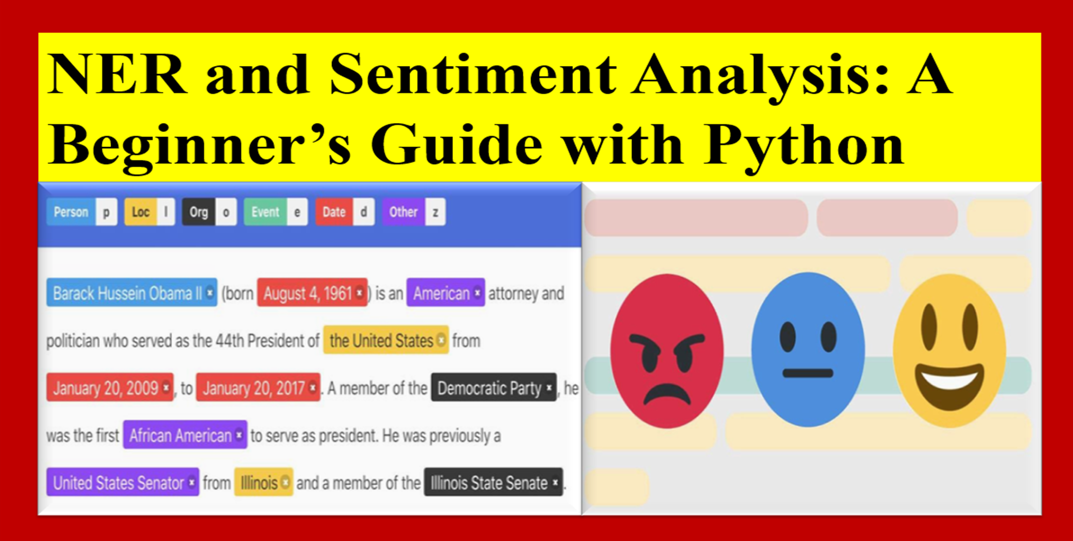 Mastering NER and Sentiment Analysis: A Beginner’s Guide with Python