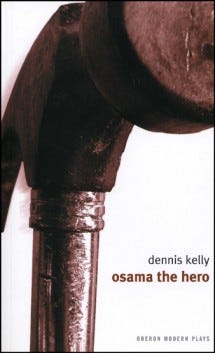 Book cover of the first edition of Osama the hero, 2004