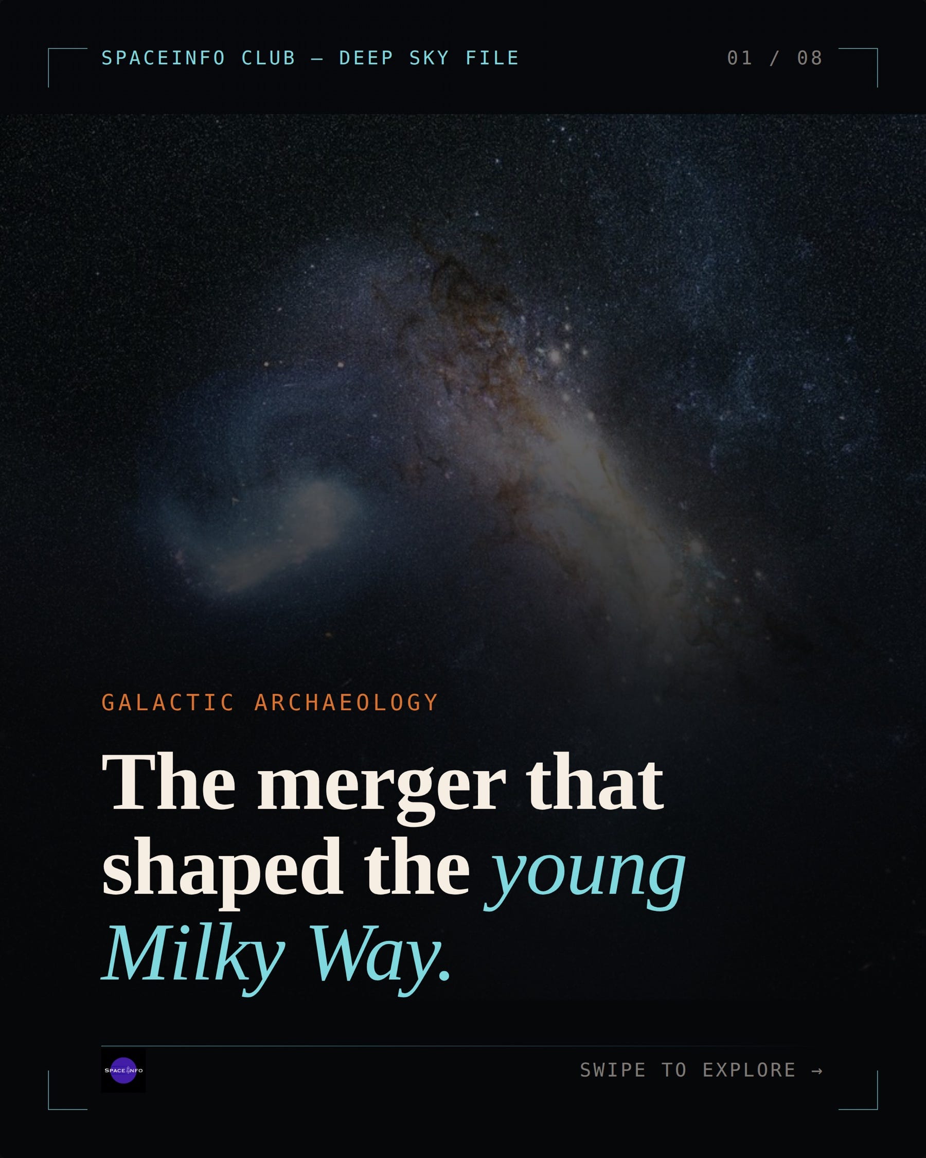 The ancient merger that helped build the Milky Way.