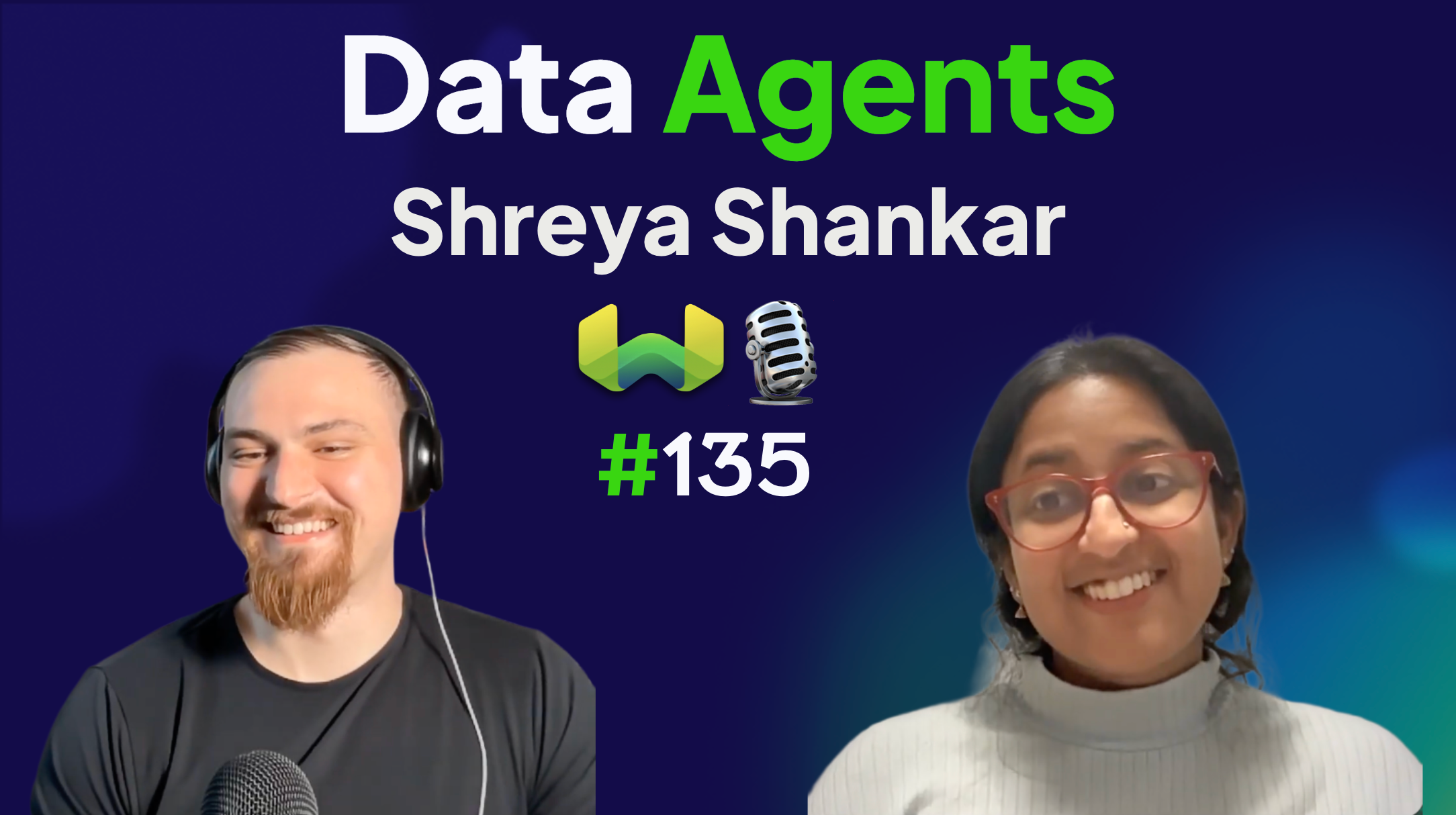Data Agents with Shreya Shankar — Weaviate Podcast #135!