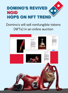 Domino’s | Noid | Noid’s NFTs | Rarible | Noid’s Failed Tools| pizza-destroying gadgets |
