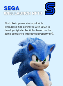 SEGA | Jump Tokyo Co. Ltd | NFT | Sonic | Hedgehog, | Tails | Knuckles | Capcom | Street Fighter