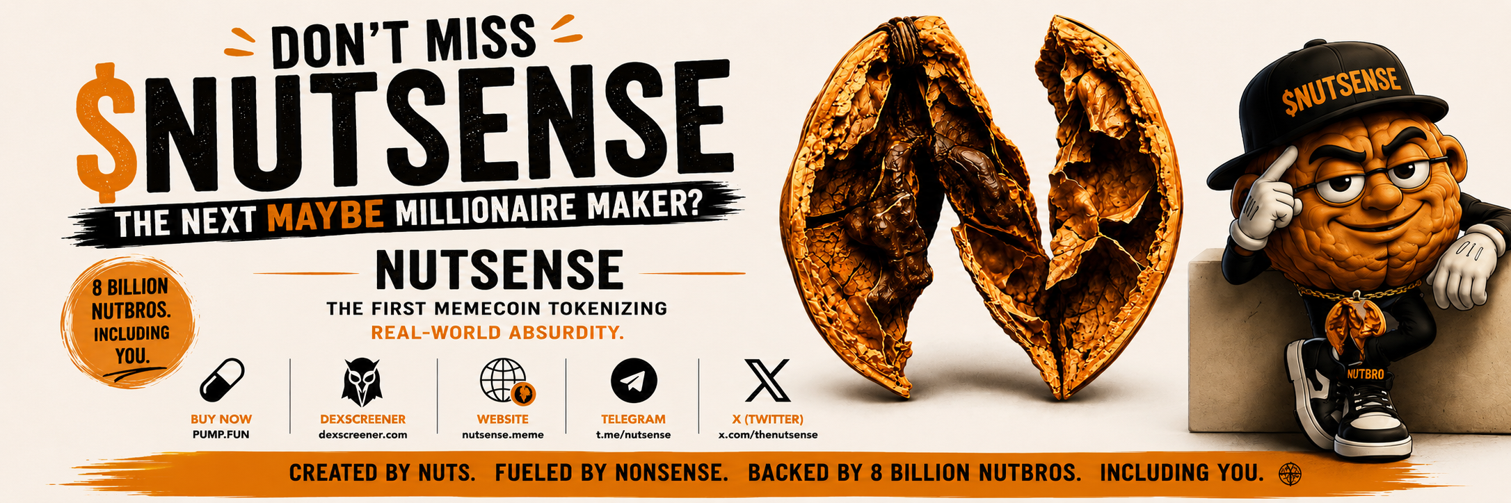 Don’t Miss $NUTSENSE Coin