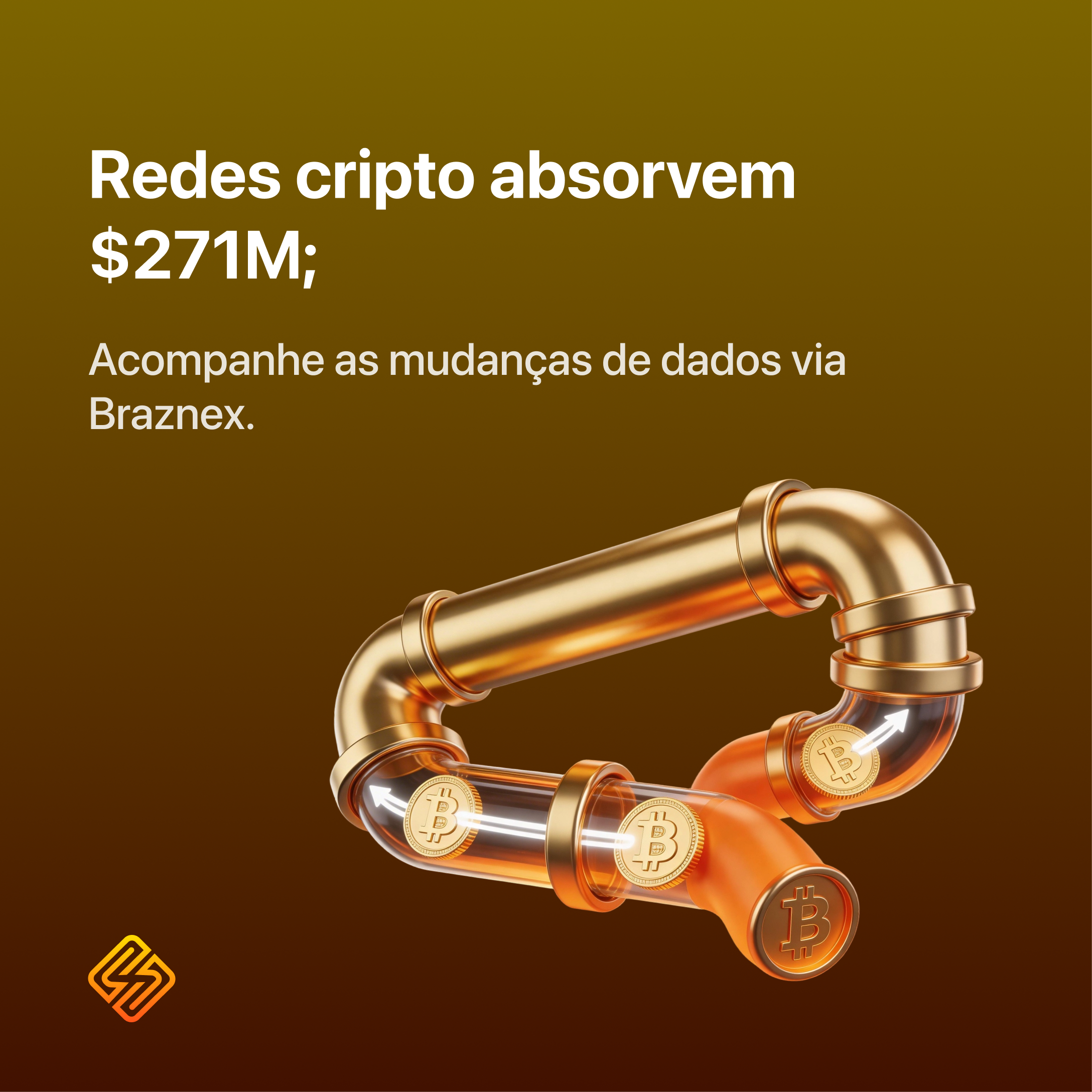 Decodificando a Mudança de Oferta Cripto de $271M: Uma Visão Objetiva da Braznex