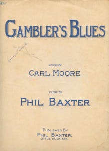 Gamblers Blues cover 7x9x72