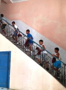 School Kids downtown Havana photo by Jenifer Joy Madden