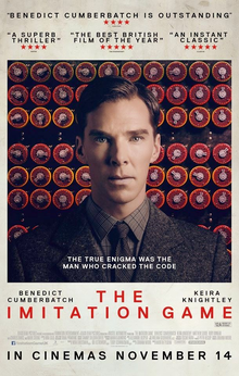 Poster for the movie The Imitation Game